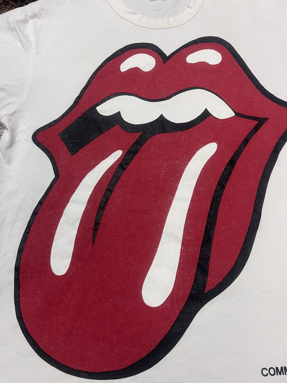 Comme des Garcons Homme Plus × The Rolling Stones 🔥HOT🇯🇵🔥COMME DES GARCONS X THE ROLLING STONES TEE VERY RARE Size US S / EU 44-46 / 1 - 12 Thumbnail