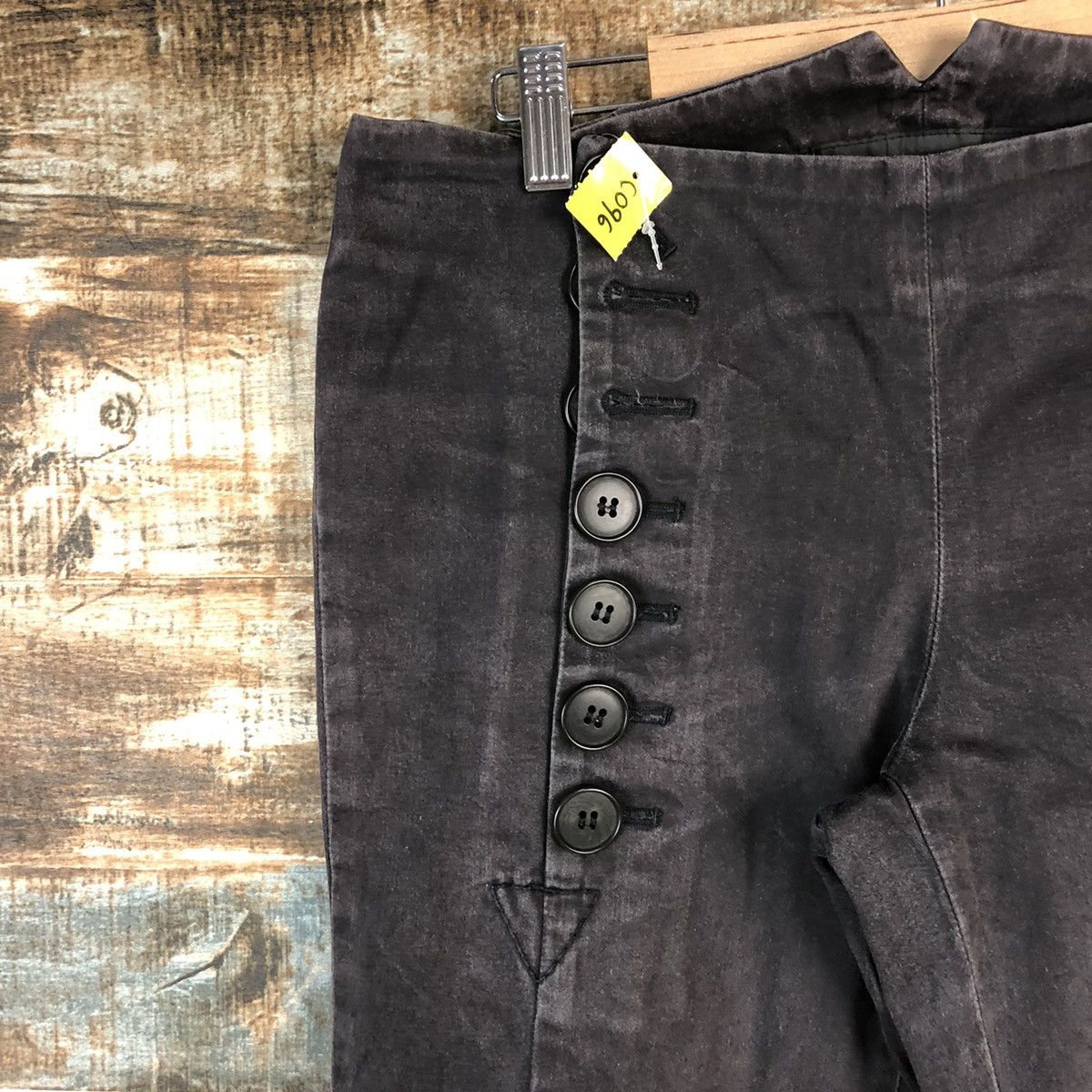 Japanese Brand × Vintage DL Homspun made in japan Dark Blue Casual Pants #C096 Size US 28 / EU 44 - 7 Thumbnail