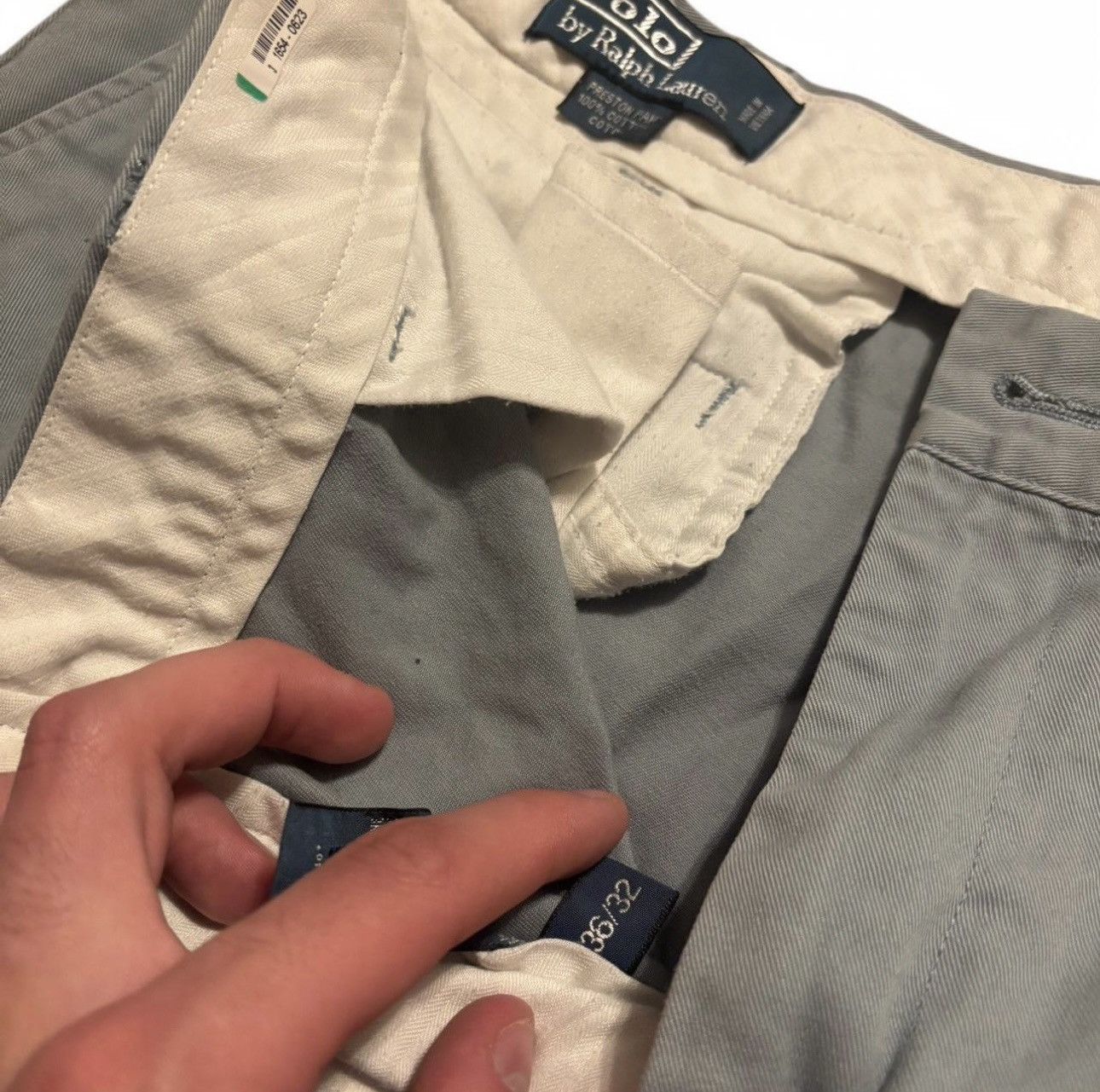 Polo Ralph Lauren Polo Ralph Lauren Light Blue Khakis Size US 36 / EU 52 - 3 Thumbnail