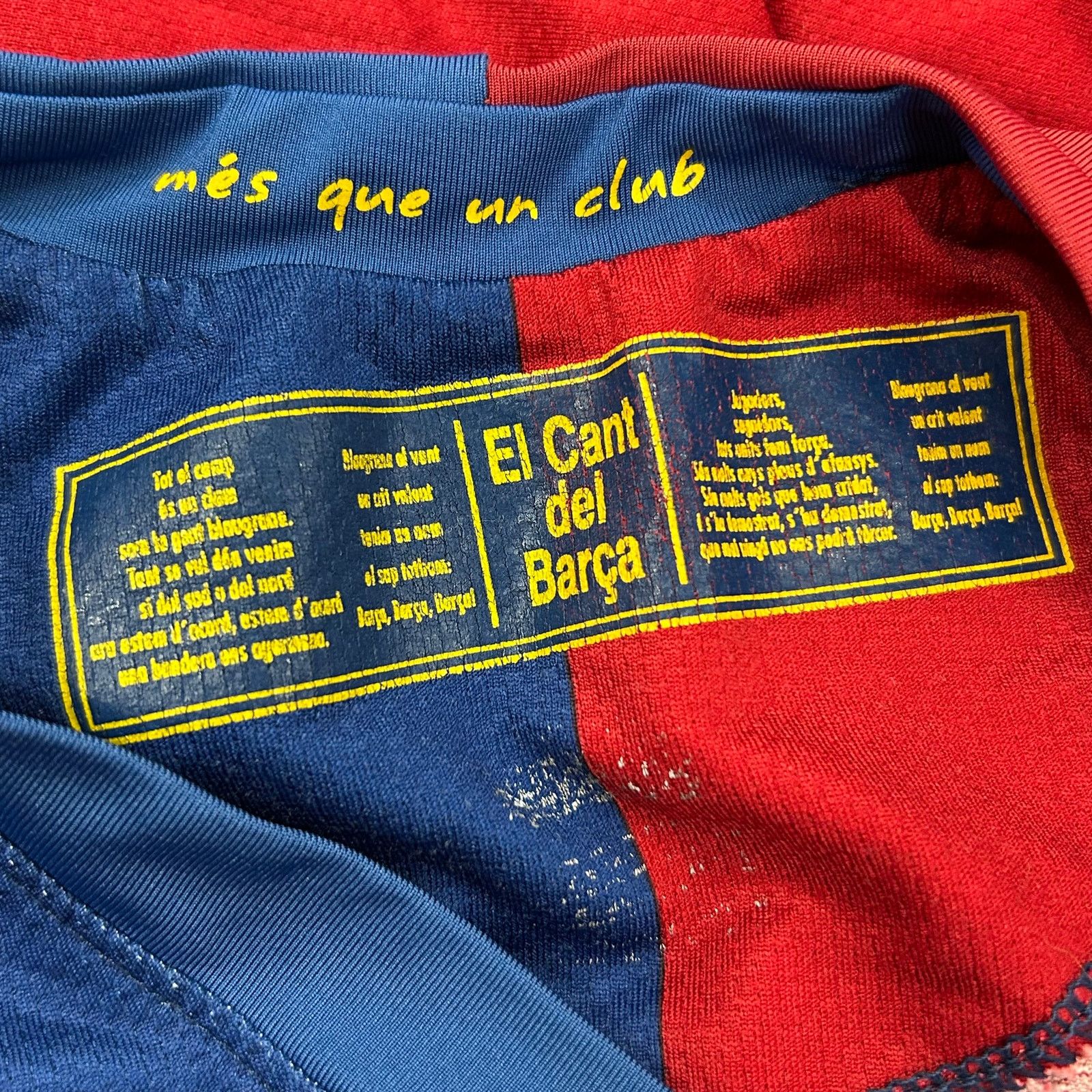 MLB Nike FC Barcelona 2008-09 home football shirt jersey size S Size US S / EU 44-46 / 1 - 5 Thumbnail