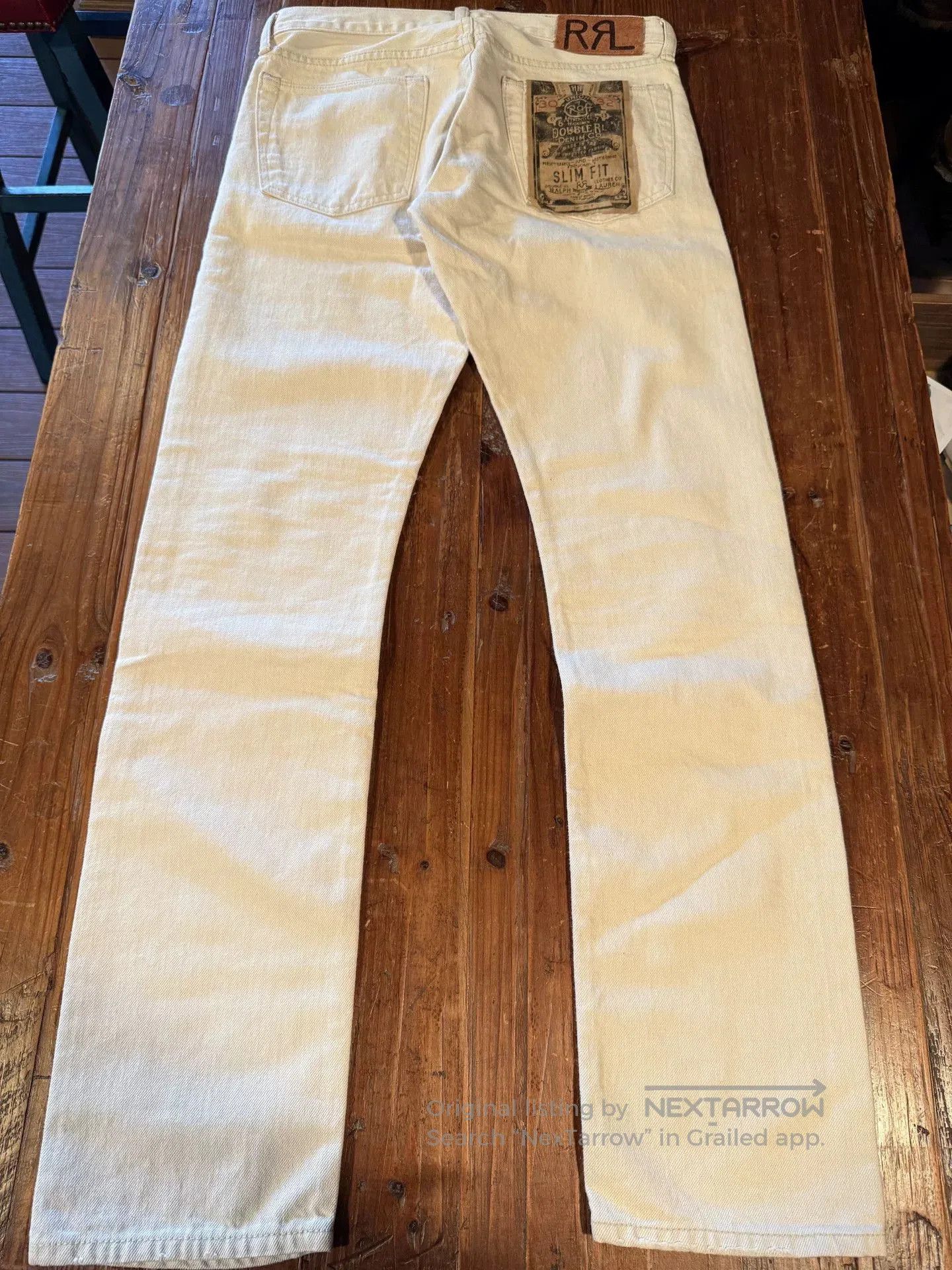RRL Ralph Lauren RRL Slim Fit Jeans 30x32. Size US 30 / EU 46 - 2 Thumbnail
