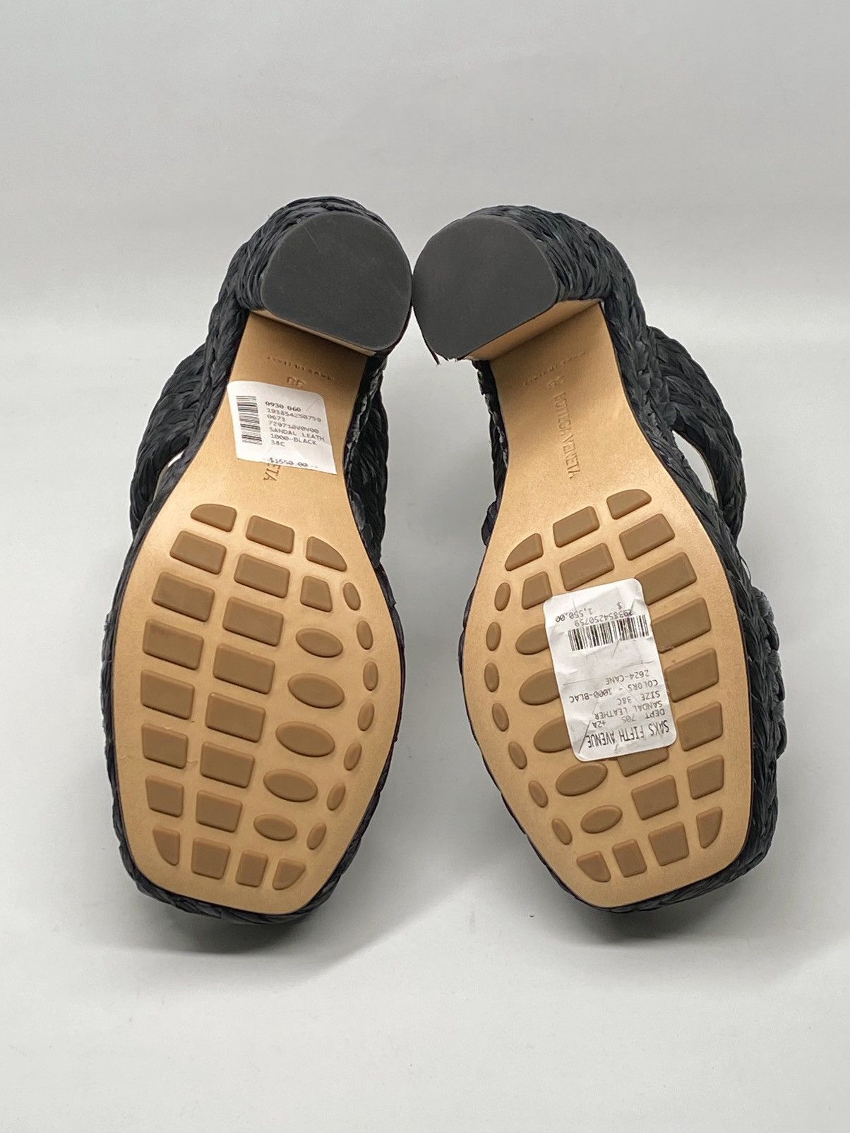 Bottega Veneta Bottega Veneta Trinity Weave Raffia Platform Sandals size 38 Size US 8 / IT 38 - 12 Thumbnail