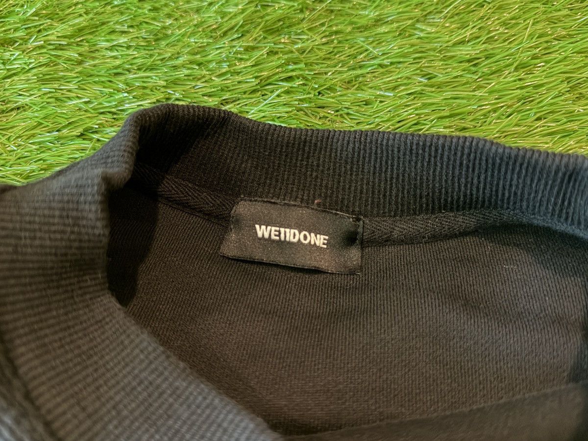 WE11DONE We11done Welldone Full Embroidery Sweatshirt Sweater Cropped Size US M / EU 48-50 / 2 - 5 Thumbnail