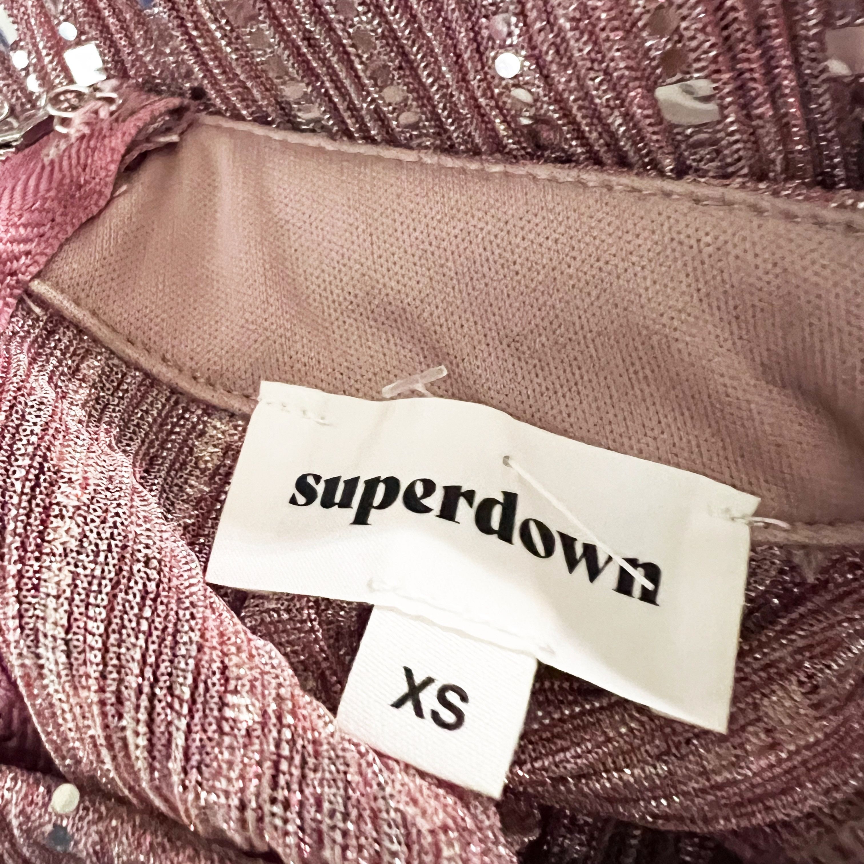 superdown Superdown Sia Sparkle Glitter Embellished Size XS / US 0-2 / IT 36-38 - 2 Thumbnail