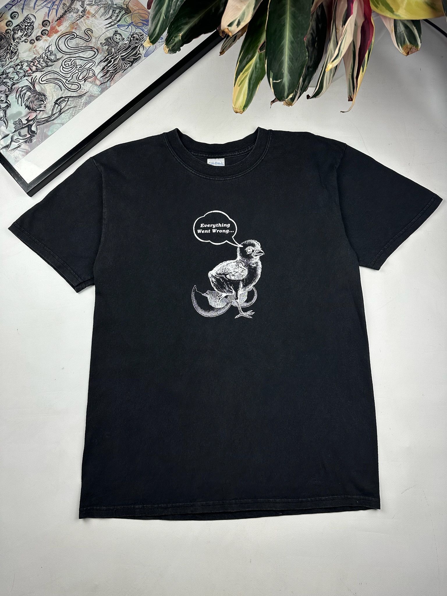 Band Tees Vintage DJ Shadow Tour Tee Shirt 2002 everything went wrong Size US M / EU 48-50 / 2 - 2 Thumbnail