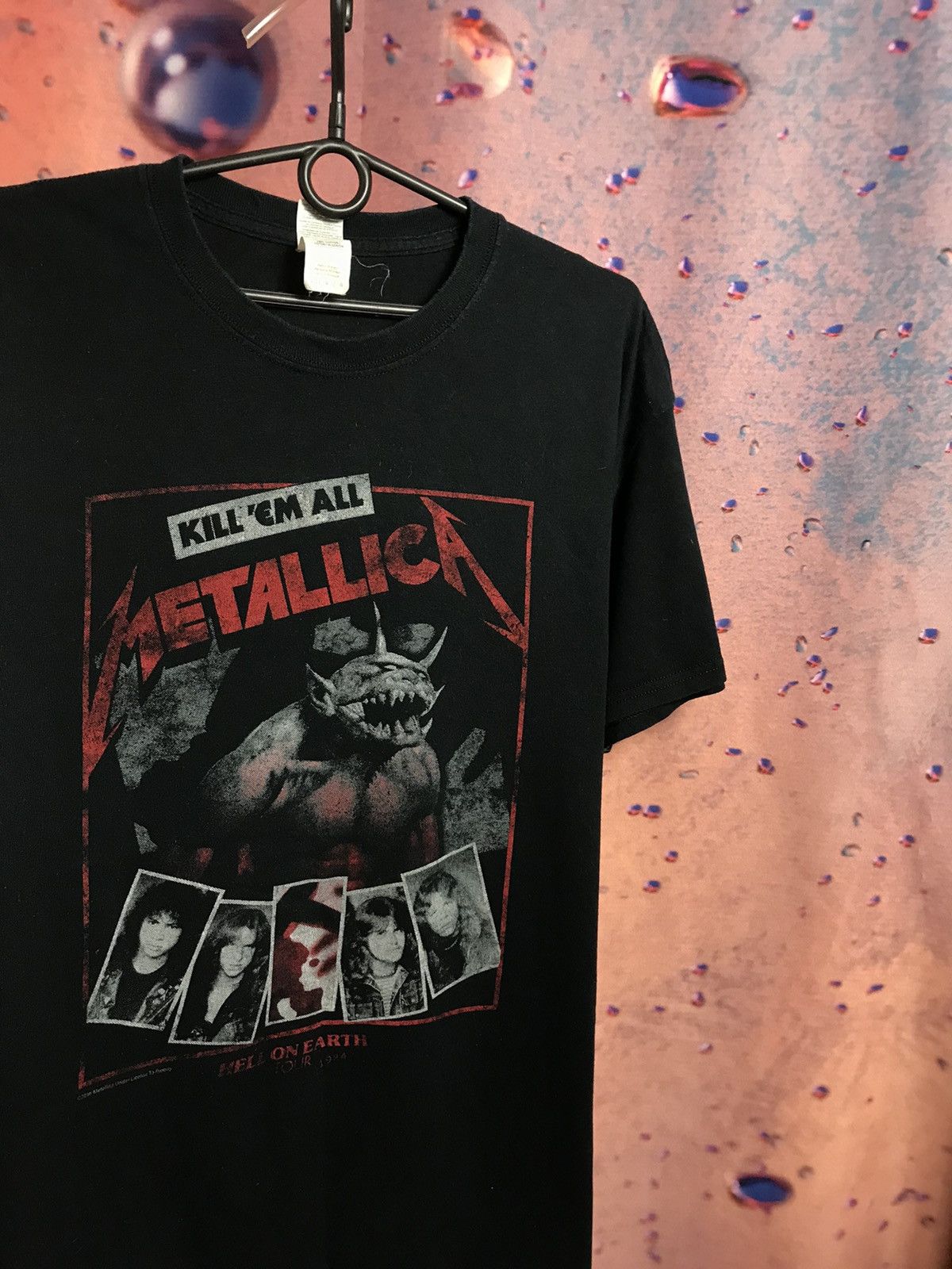 Band Tees Vintage Metallica band rock tee Size US L / EU 52-54 / 3 - 1 Thumbnail