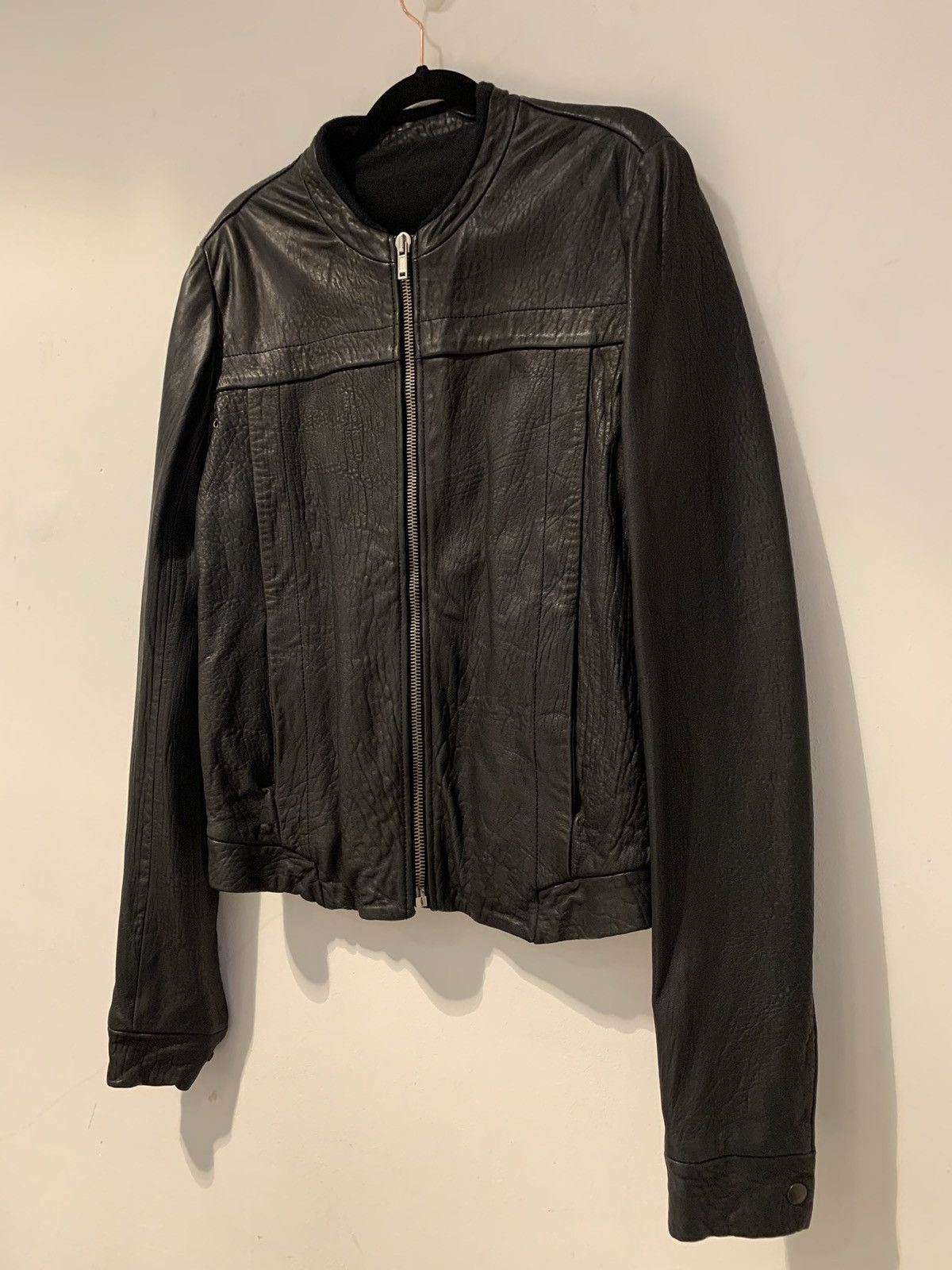 Rick Owens Rick Owens Black Leather Jacket Size US S / EU 44-46 / 1 - 1 Thumbnail