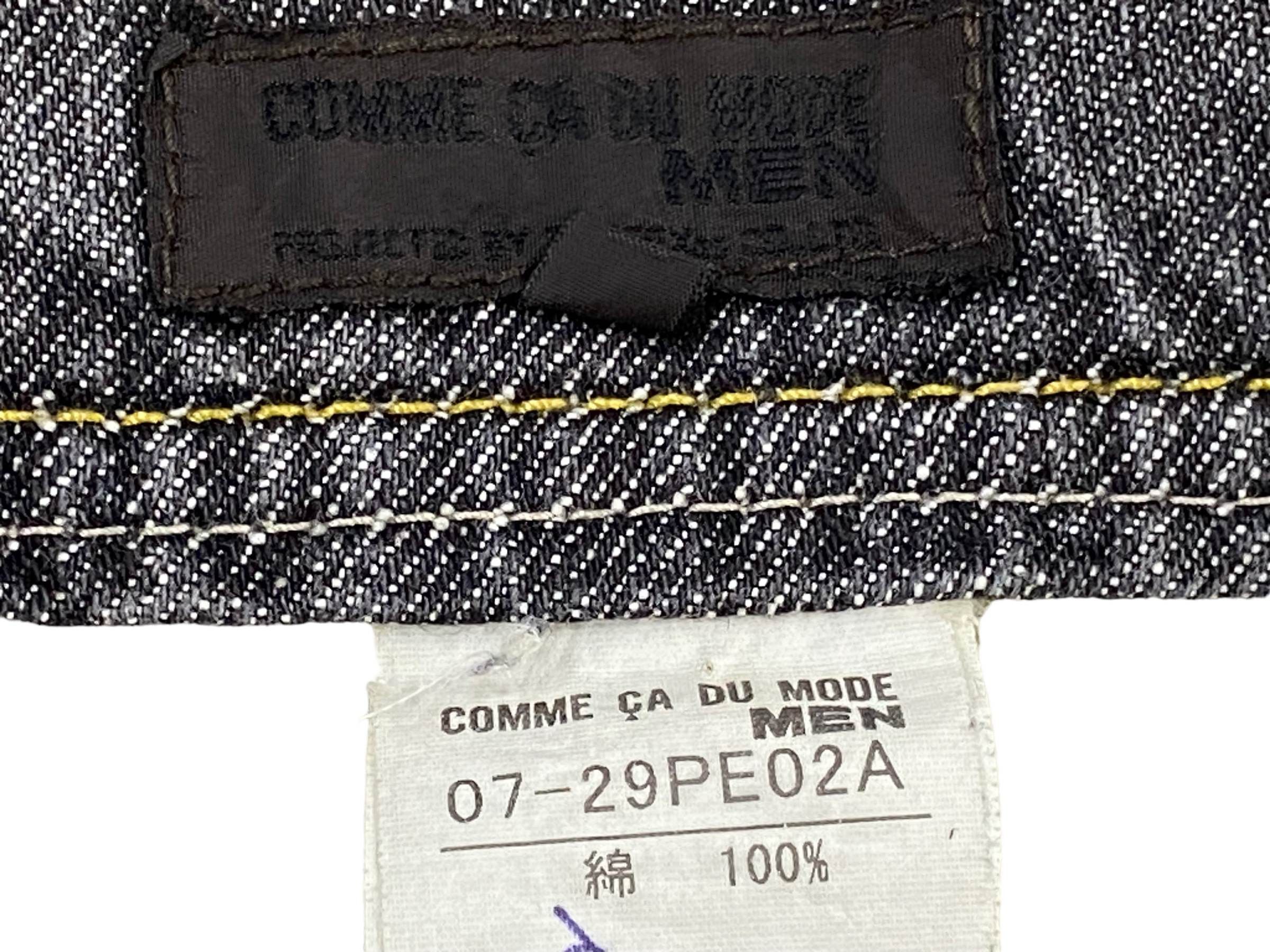 Japanese Brand Comme Ca Du Mode Jeans Twisted Seam Flare Jeans Size 34" / US 12 / IT 48 - 12 Thumbnail