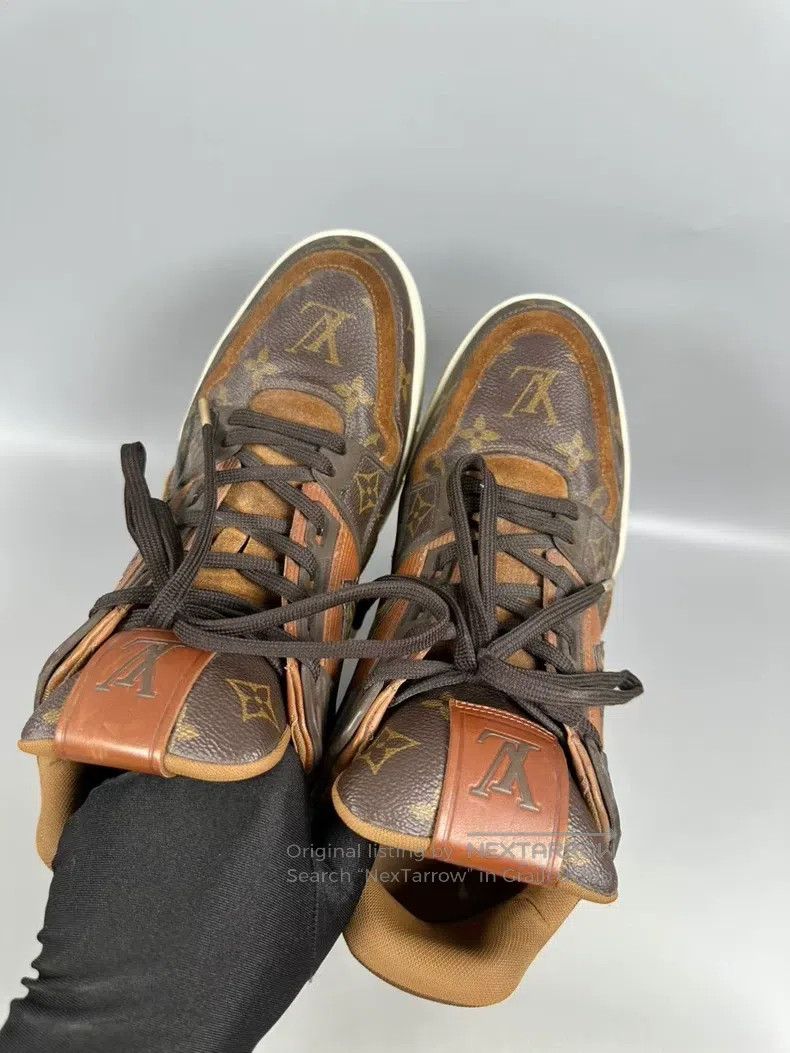 Louis Vuitton Louis Vuitton Full-print presbyopic casual shoes Size US 7 / EU 40 - 4 Thumbnail