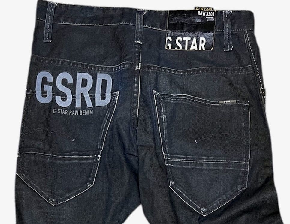 G-Star Gstar Raw Denim 3301 Pant Size US 30 / EU 46 - 3 Thumbnail