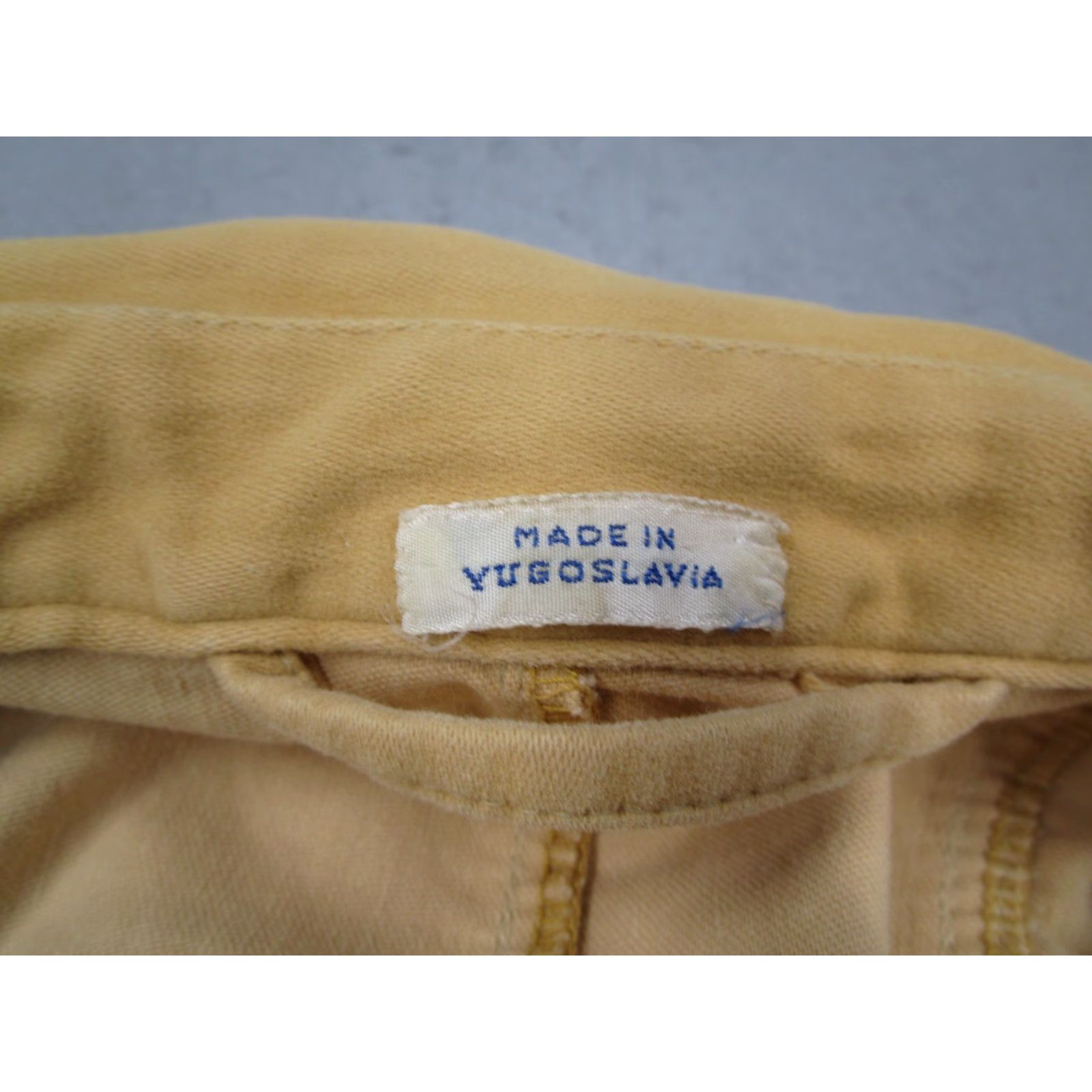 Vintage VINTAGE Europe Craft Jacket Mens 46 Western Snap Front Tan Beige Cotton Mid-Length Size US S / EU 44-46 / 1 - 5 Thumbnail