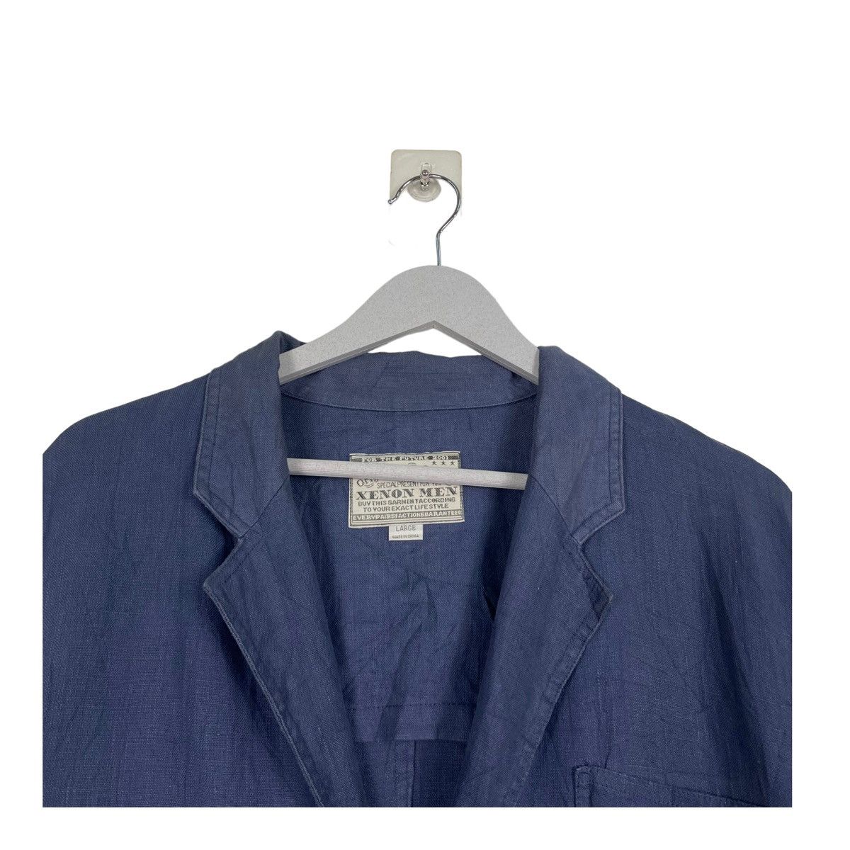 Issey Miyake × Japanese Brand 💥90s XENON MEN INDIGO CHORE WORKER JACKET Size US L / EU 52-54 / 3 - 4 Thumbnail