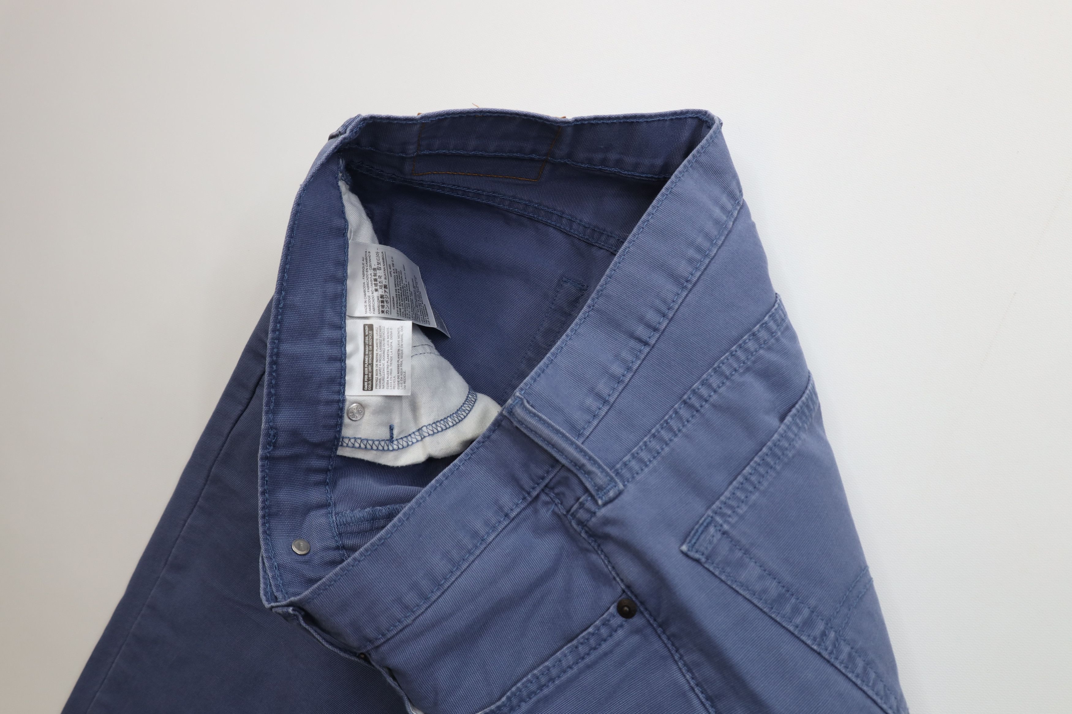 Levi's Vintage Y2K Levis 514 Straight Leg Pants Cotton Blue Size US 32 / EU 48 - 9 Thumbnail