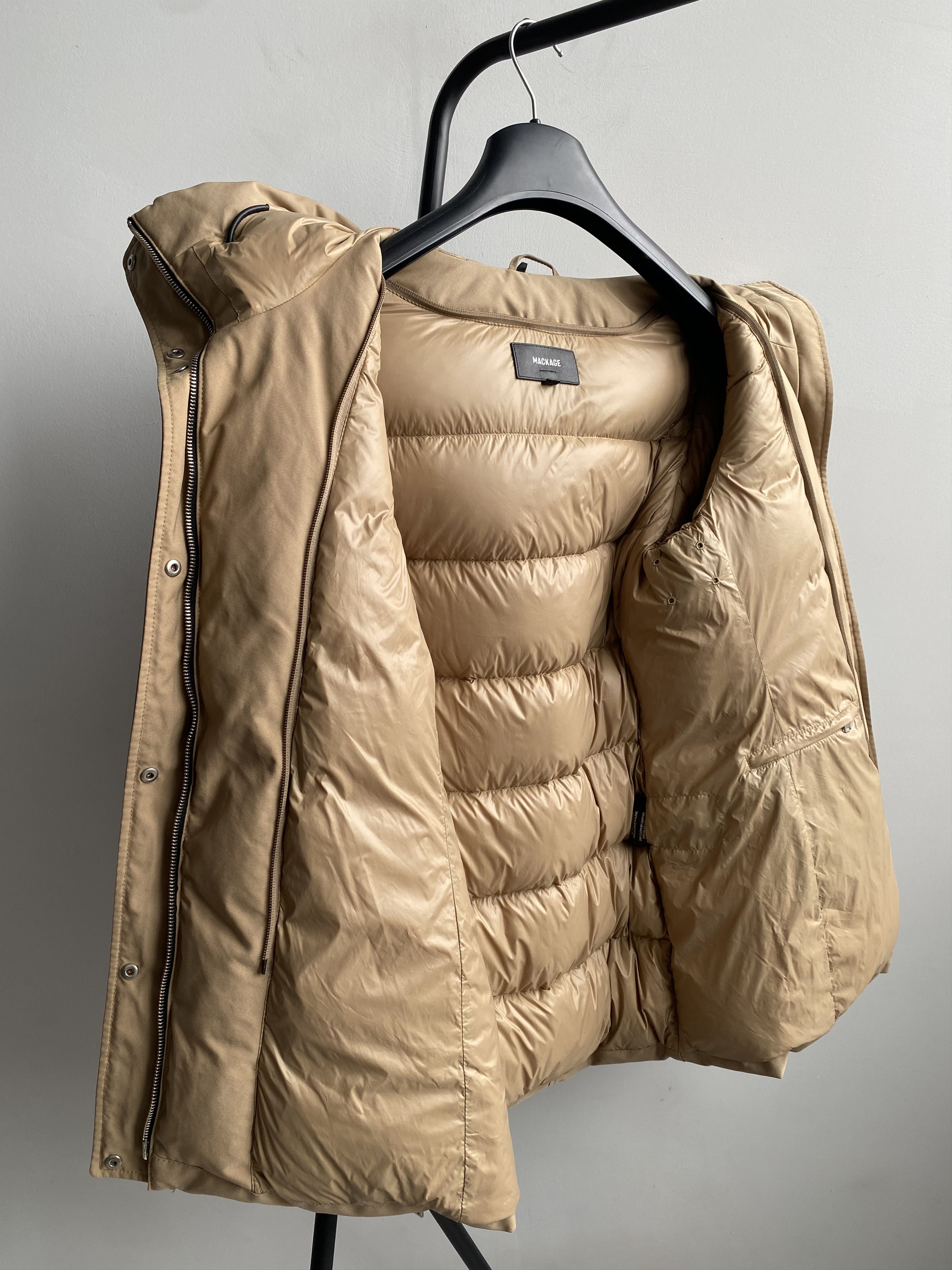 Mackage Mackage Montreal JENI-NF Camel Down Belted Coat rrp1290$ Size M / US 6-8 / IT 42-44 - 9 Thumbnail