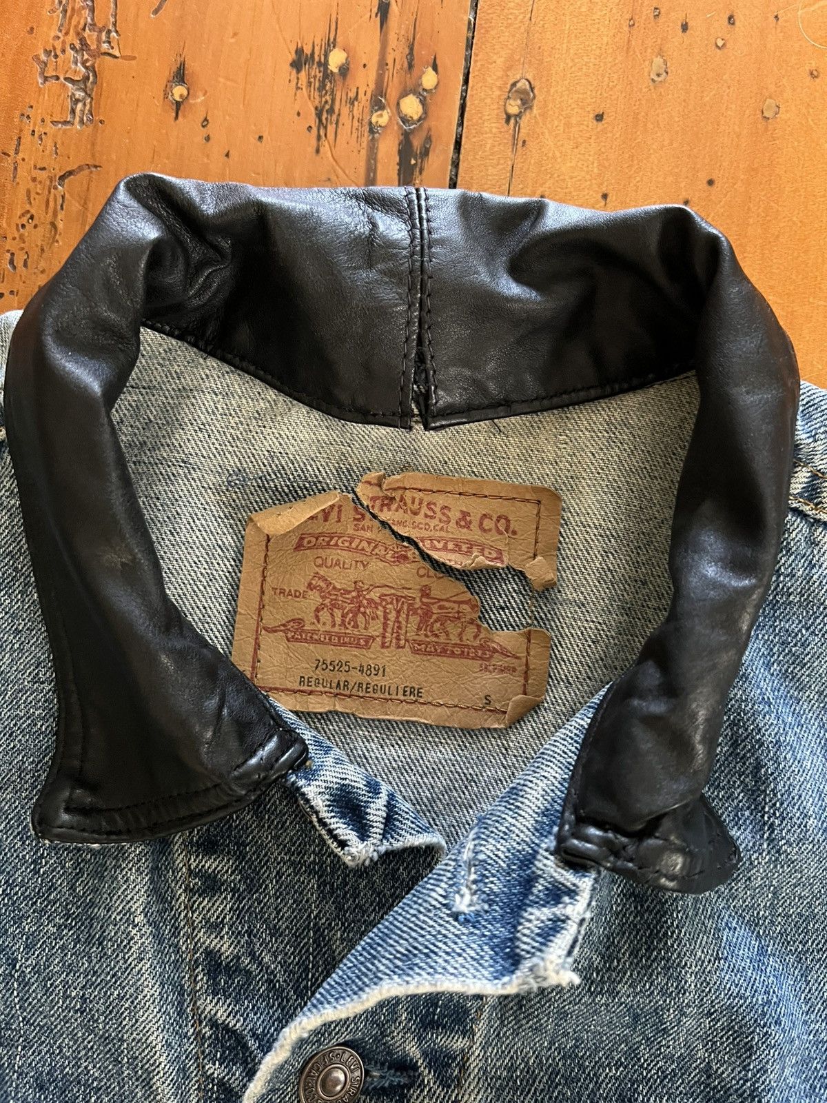 Levi's Vintage Clothing 1970s Levis Denim Jacket Size US S / EU 44-46 / 1 - 3 Thumbnail
