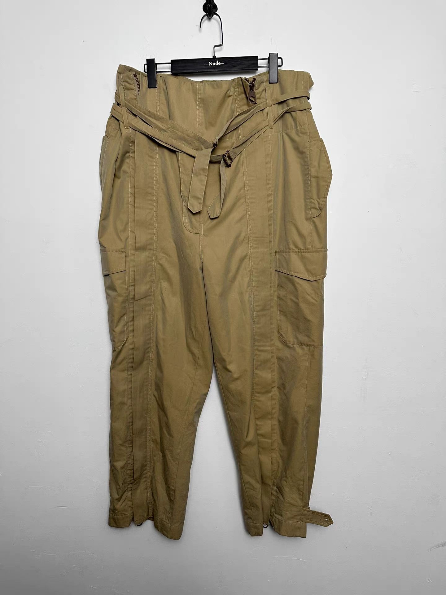 Hed Mayner Hed Mayner Zip-Up Oversized Cargo Pants K20 Size US 31 - 1 Thumbnail