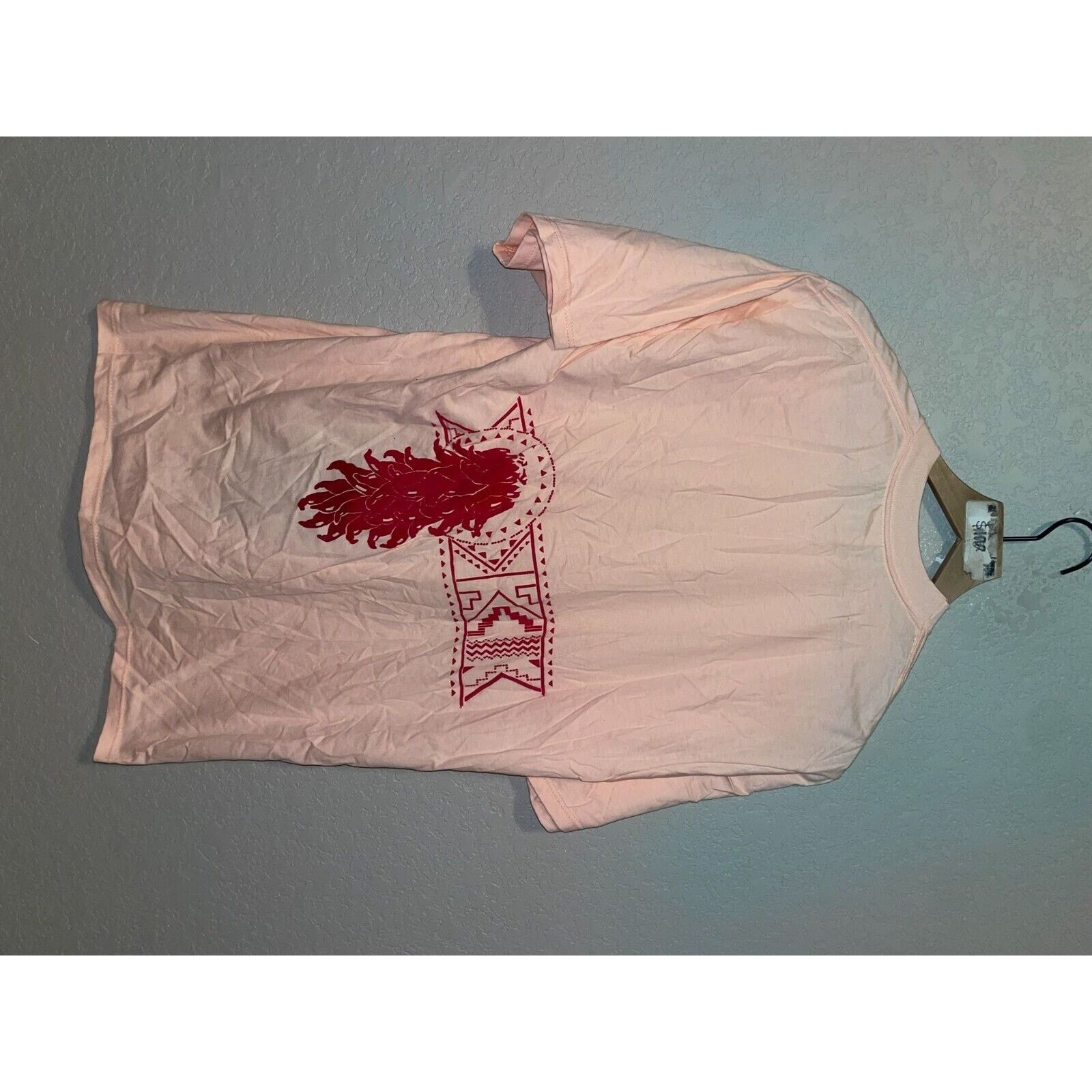 Jerzees Vintage Connecticut Wildflower Shirt Pink Test Print 90s Tee Size US L / EU 52-54 / 3 - 7 Thumbnail