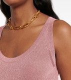 Missoni MISSONI Metallic Pink Tank Top Size 50 IT Size XL / US 12-14 / IT 48-50 - 5 Thumbnail