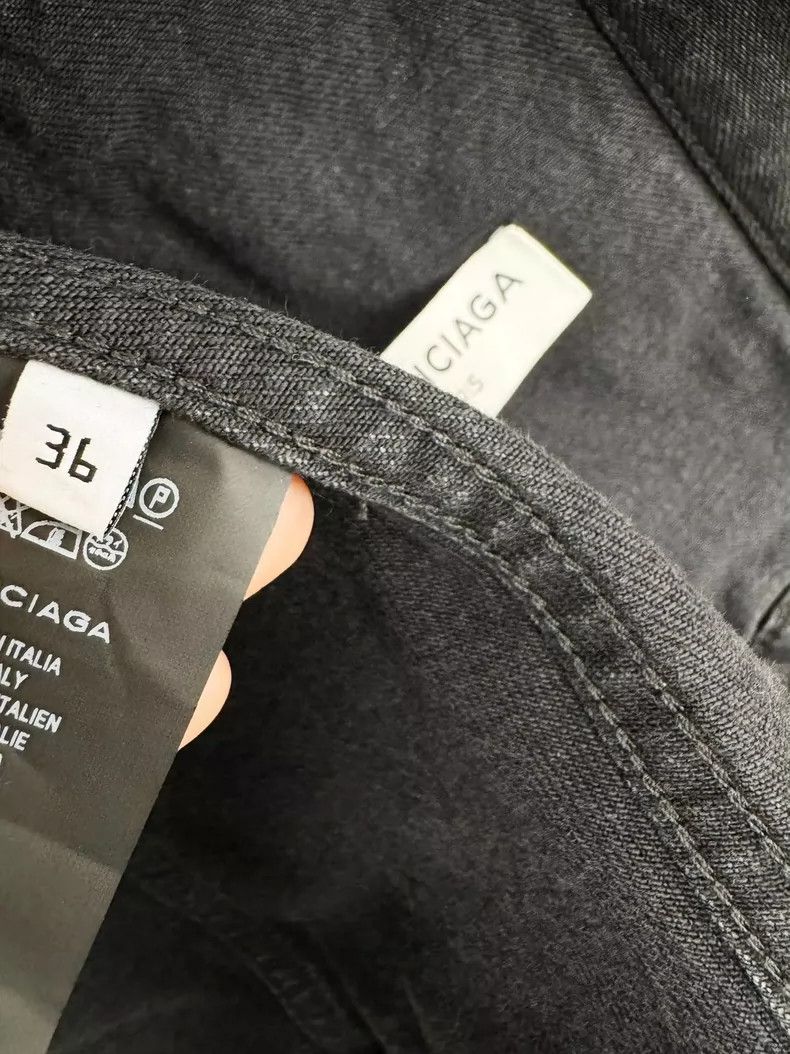 Balenciaga Balenciaga size 36 Denim Jacket Size S / US 4 / IT 40 - 5 Thumbnail
