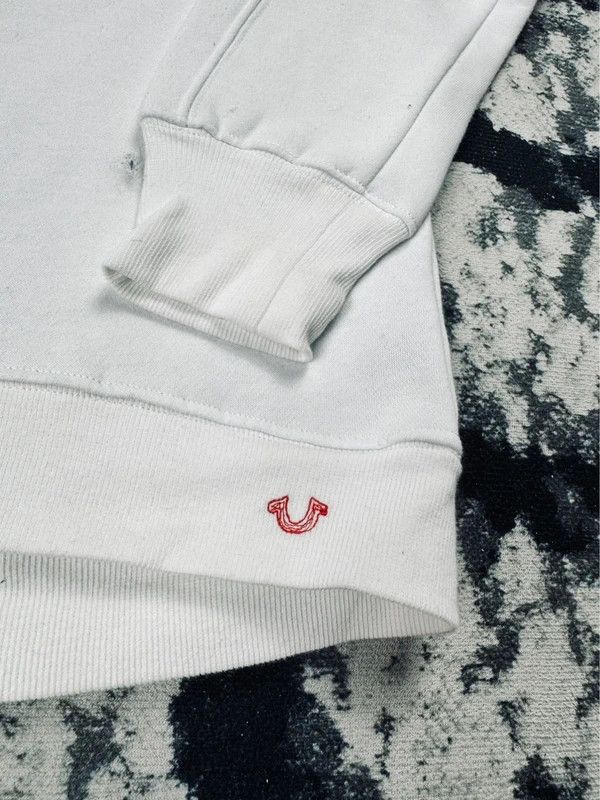 True Religion True Religion crewneck sweatshirt white XL logo Size XL / US 12-14 / IT 48-50 - 4 Thumbnail