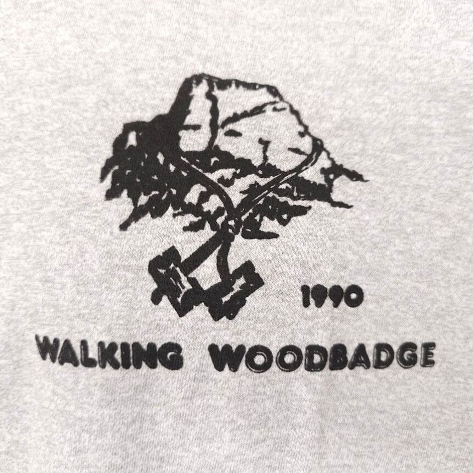 Vintage VINTAGE Boy Scouts T Shirt Mens Size Large Gray 90s Walking Wood Badge USA Screen Stars Crew Neck Short Sleeve Cotton Blend Single Stitch Size US L / EU 52-54 / 3 - 3 Thumbnail