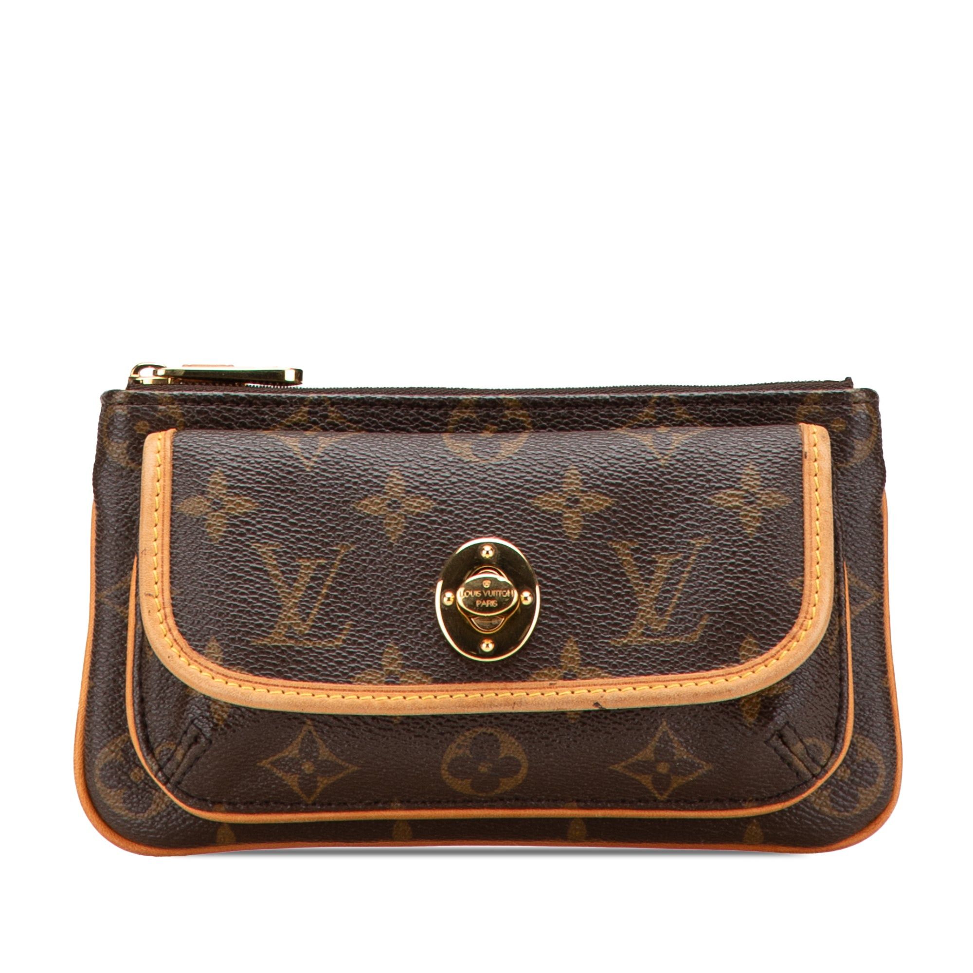 Louis Vuitton Louis Vuitton Monogram Tikal Pochette Brown Size ONE SIZE - 1 Thumbnail
