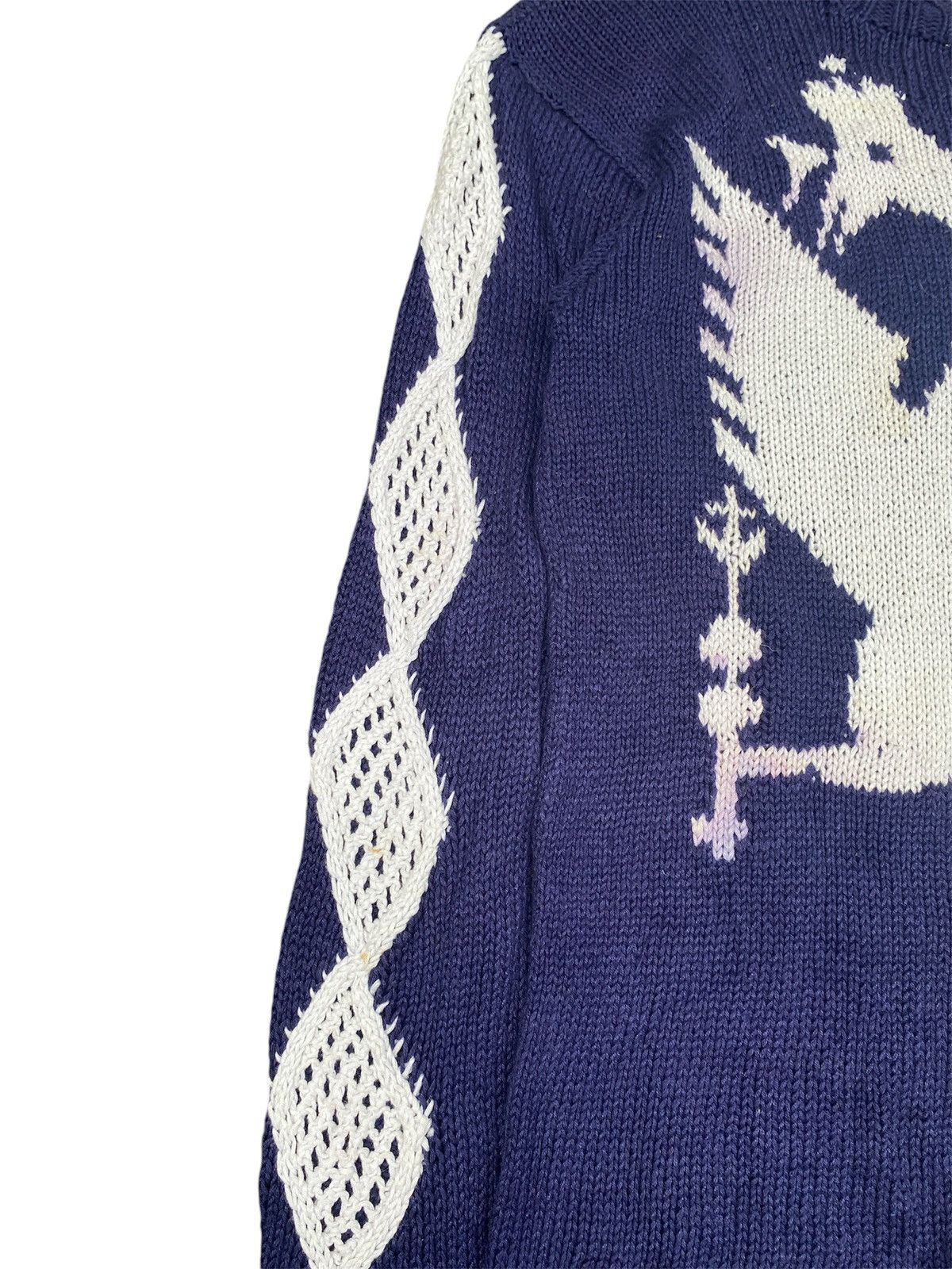 Hysteric Glamour × Japanese Brand 1990’s Ozone Community Knit Cable Sweater Size US M / EU 48-50 / 2 - 3 Thumbnail