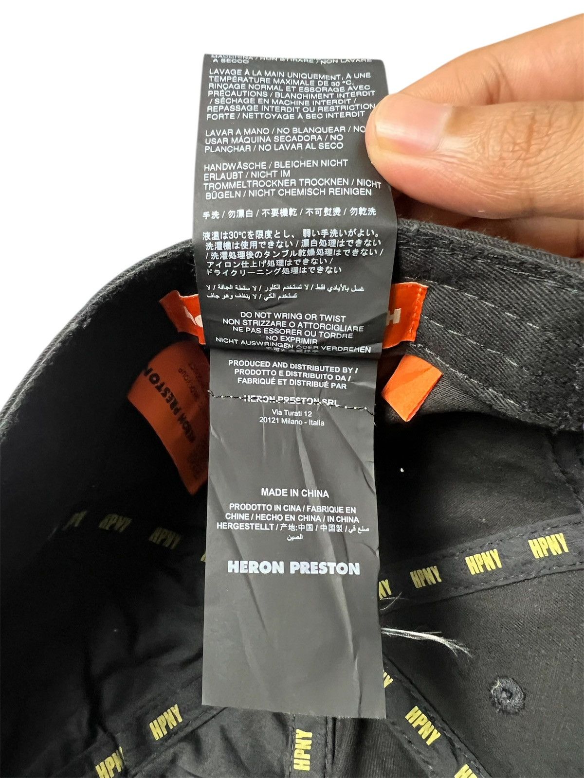 Heron Preston Heron Preston New York Dad Hats Size ONE SIZE - 6 Thumbnail