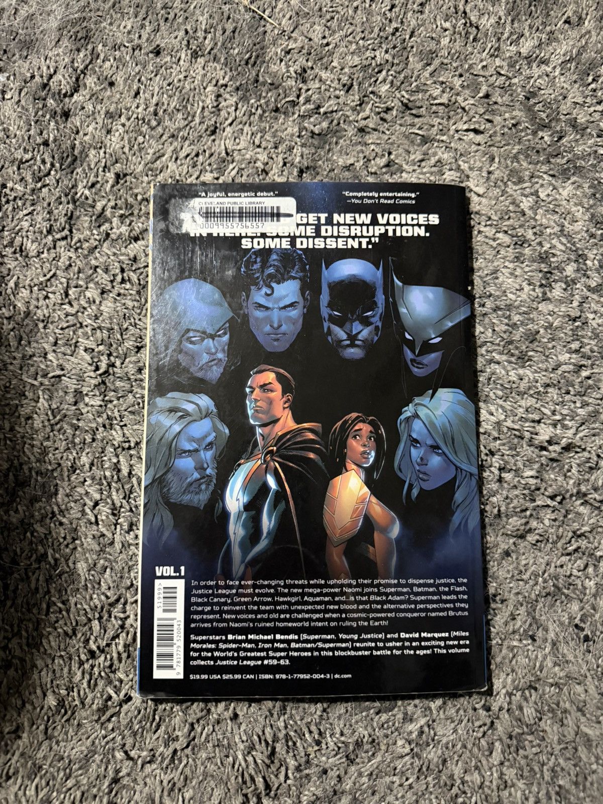 DC Comics 2023 DC Comics Justice League Vol. 1 Prisms Comic Book Size ONE SIZE - 2 Thumbnail