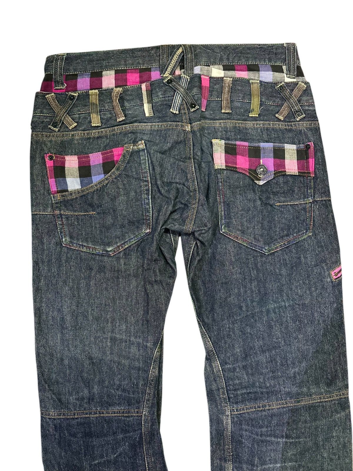 Vintage 💥Double Waist💥 Flare Design Dominated Handcrafted💥 Size US 34 / EU 50 - 5 Thumbnail