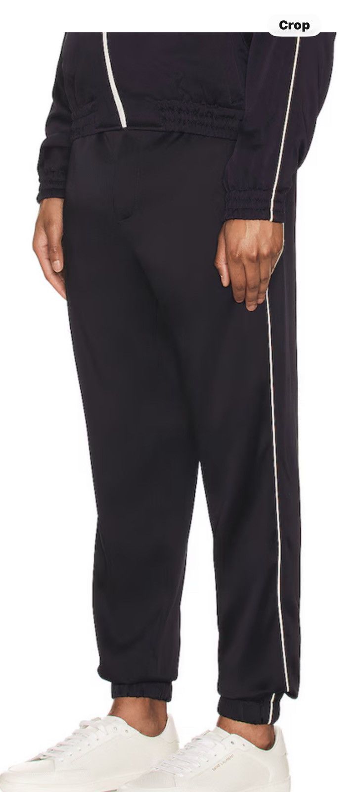 Saint Laurent Paris Saint laurent mens satin joggers. 46/M. $1360 Size US 34 / EU 50 - 1 Thumbnail