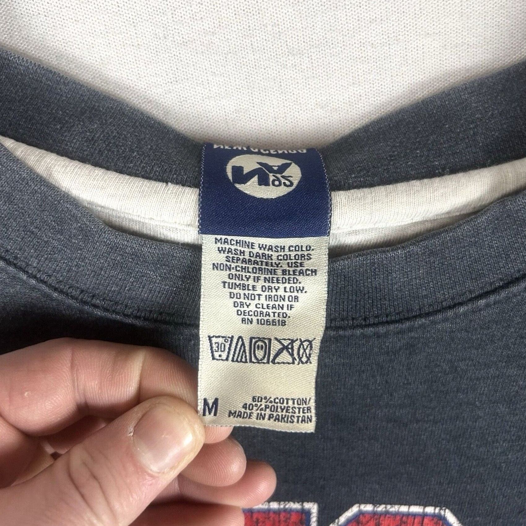 Vintage VINTAGE Kansas University KU Sweatshirt Mens M Gray/Blue Long Sleeve Crew Neck Pullover University School All Seasons Size US M / EU 48-50 / 2 - 5 Thumbnail