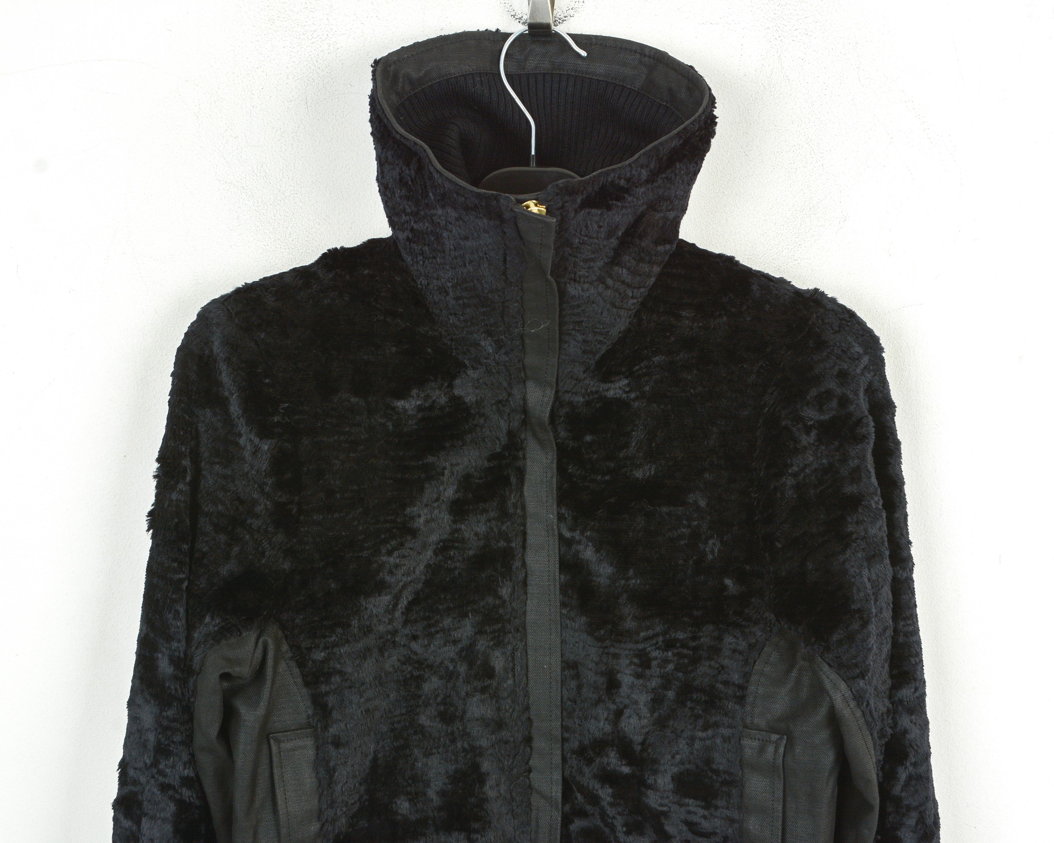 Tiger of Sweden Missing Womens S Jacket EU 36 Black Fur Cotton Coat US 4 UK Size S / US 4 / IT 40 - 2 Thumbnail