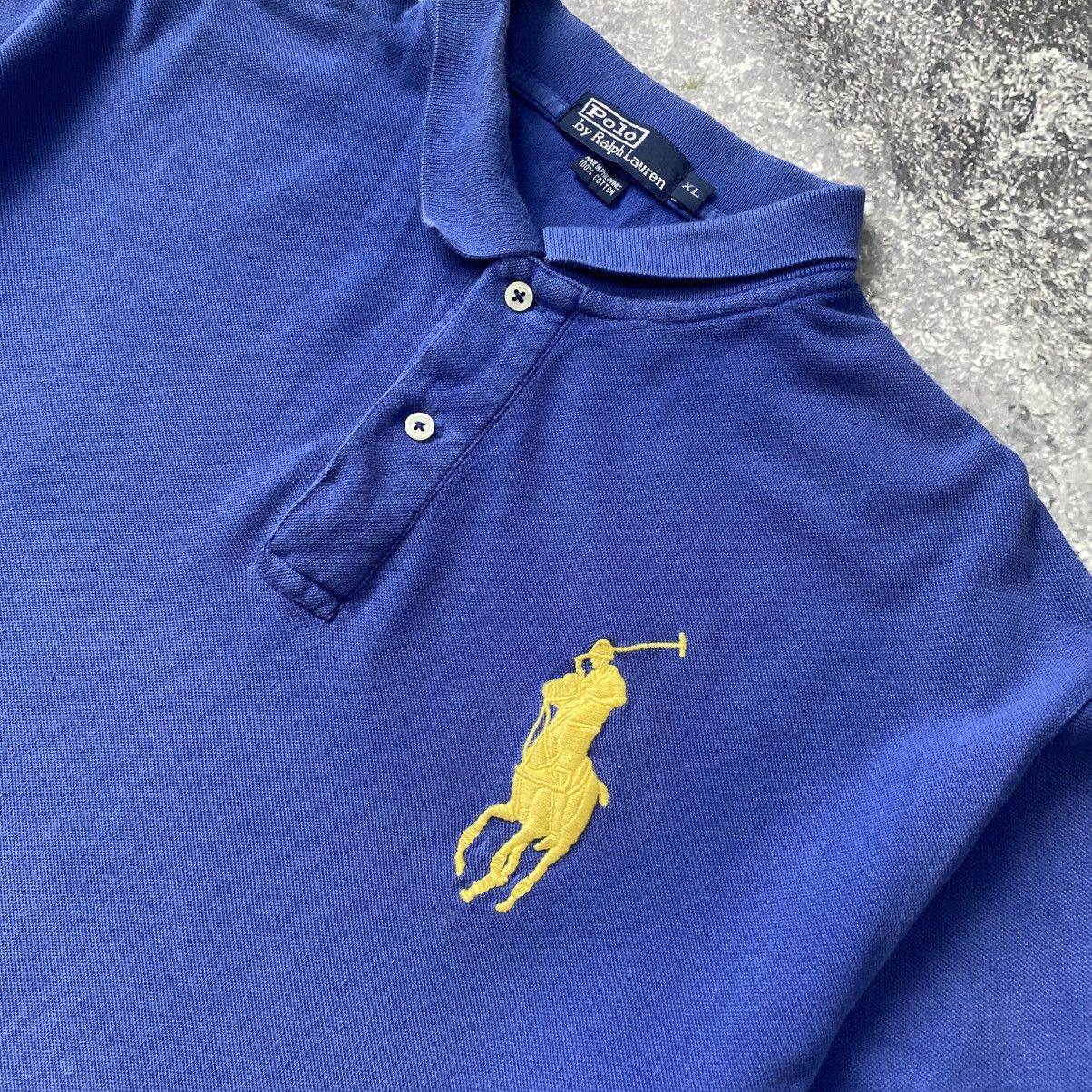Polo Ralph Lauren Vintage Polo Ralph Lauren Big Pony 3 Faded y2k polo Size US XL / EU 56 / 4 - 3 Thumbnail