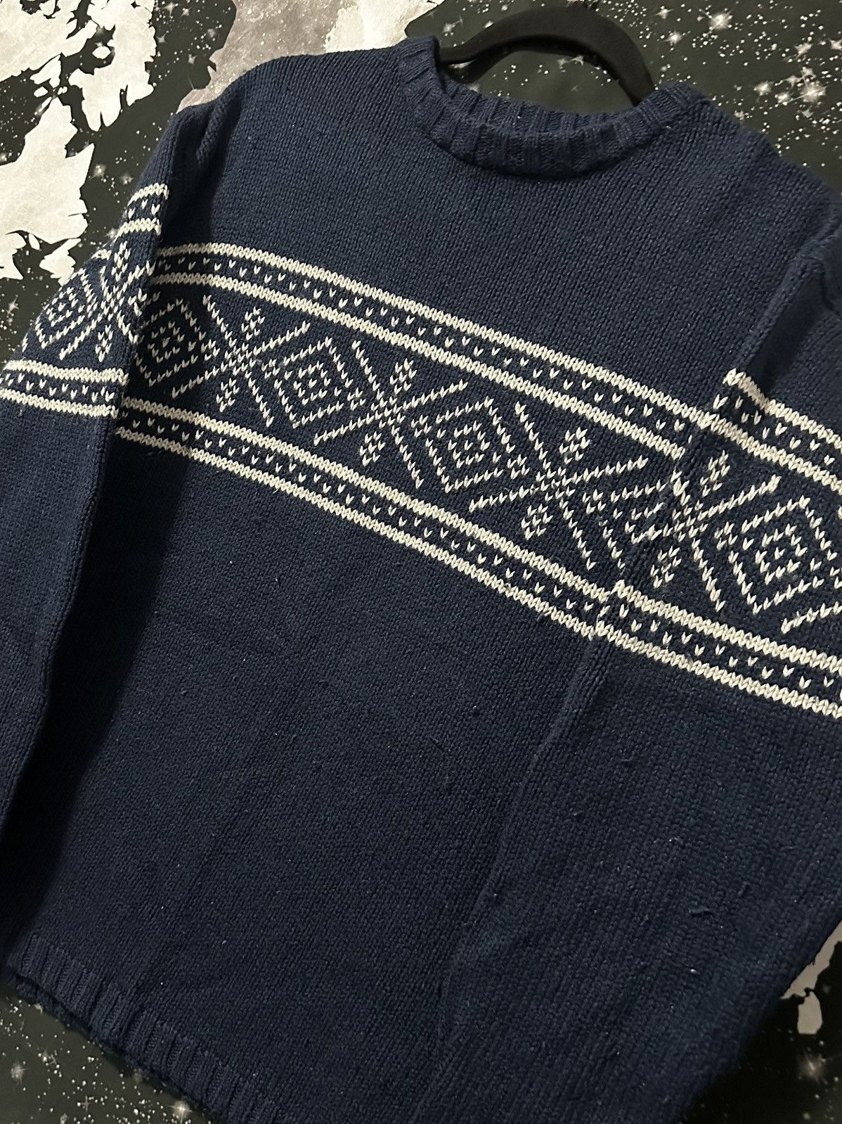 Aeropostale Aeropostale Wool Knit Crewneck Sweater Size US L / EU 52-54 / 3 - 2 Thumbnail