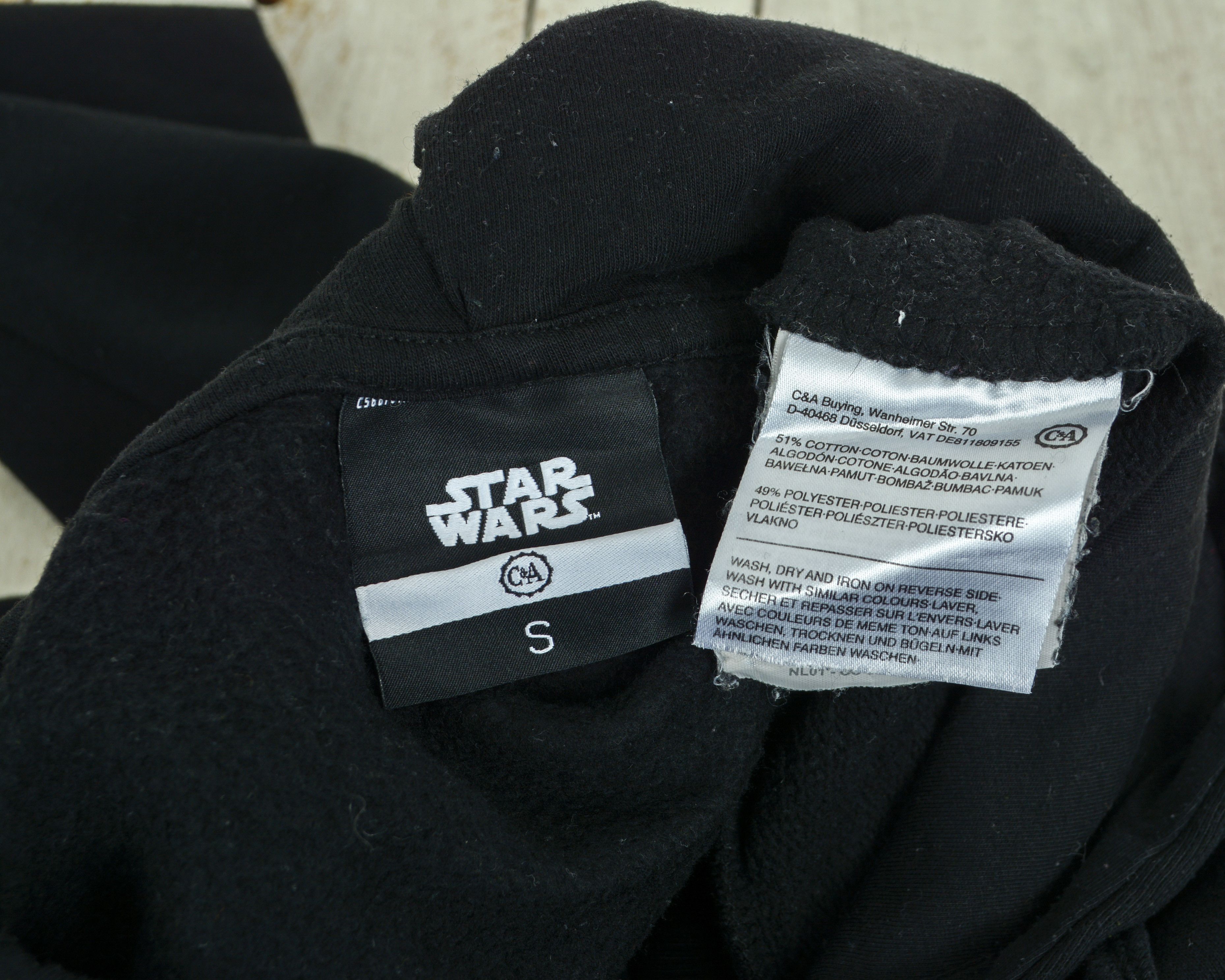 C&A Official Disney STAR WARS LAST JEDI Hoodie Jumper Size US S / EU 44-46 / 1 - 4 Thumbnail