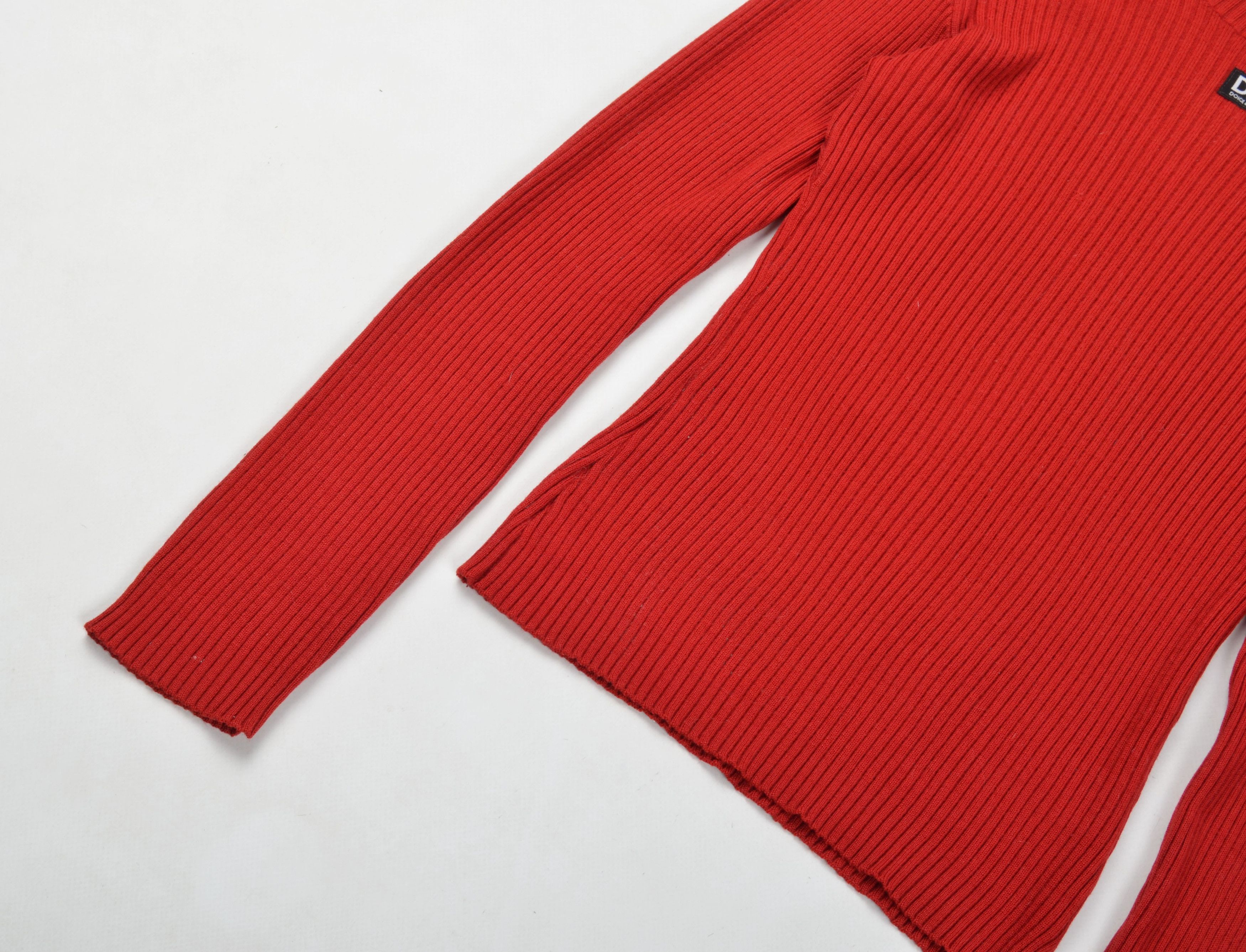 Dolce & Gabbana Vintage Dolce & Gabbana Rib Knit Turtleneck Jumper Size M / US 6-8 / IT 42-44 - 6 Thumbnail