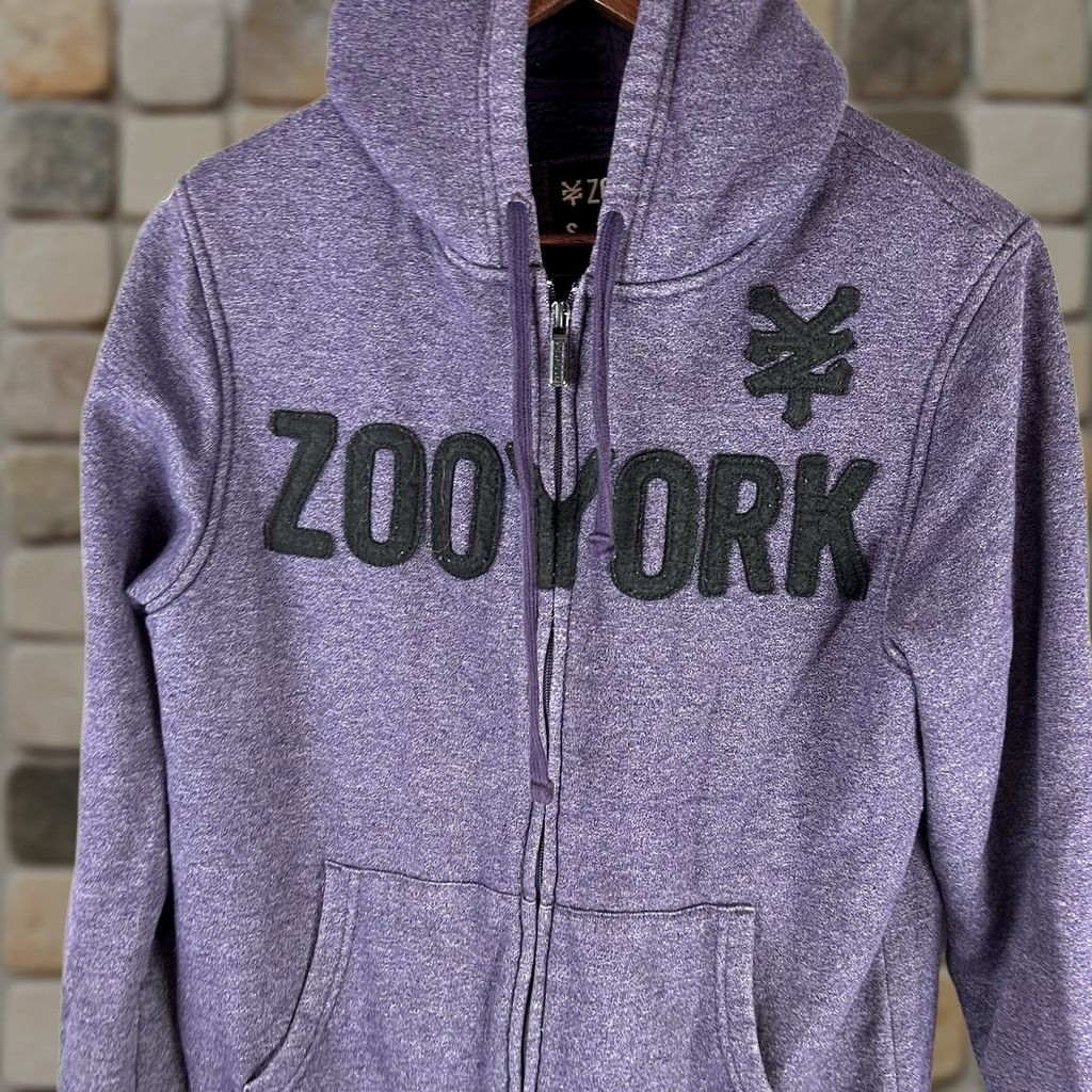 Zoo York VINTAGE Zoo York Purple Hoodie With Sherpa Inside Men Small S Zip Full Zip Skate Street Y2K Flaw Womens/Mens? Size US S / EU 44-46 / 1 - 1 Thumbnail