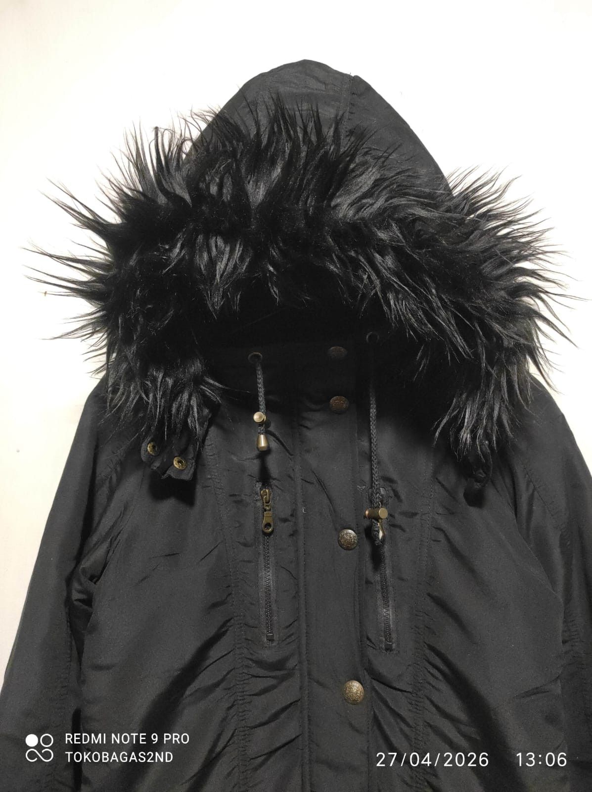 Japanese Brand Tender Rose zip fur hoodie parka jacket LGB style Size US S / EU 44-46 / 1 - 3 Thumbnail