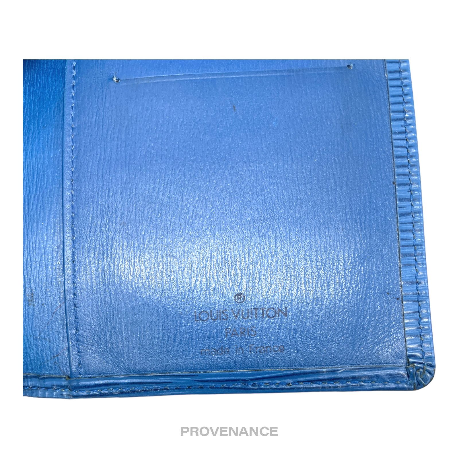 Louis Vuitton 🔴 Louis Vuitton Long Wallet - Toledo Blue Epi Leather Size ONE SIZE - 8 Thumbnail