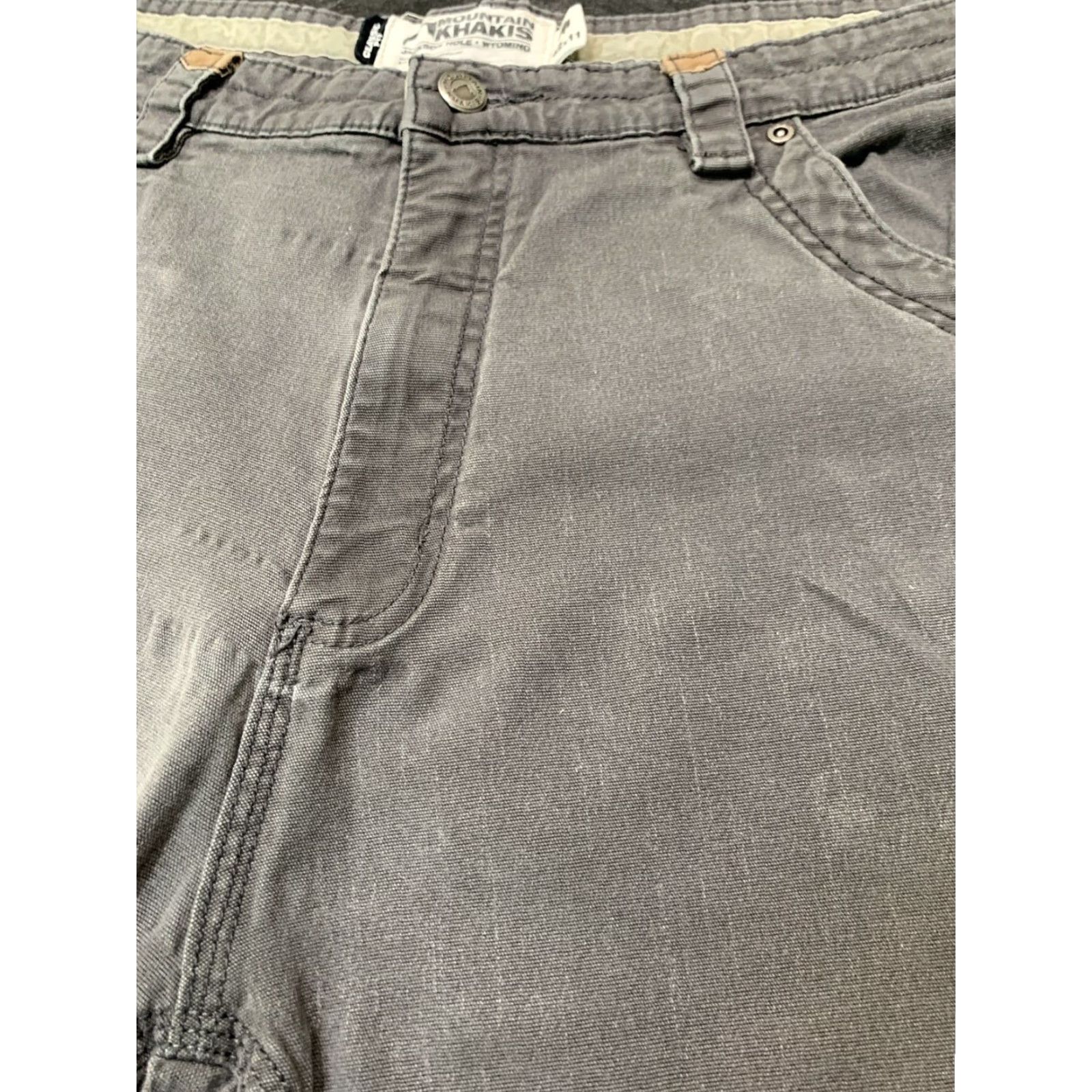 Mountain Khakis Mountain Khakis Cargo Shorts 42 Charcoal Gray Outdoor Casual Mens Size US 42 / EU 58 - 4 Thumbnail