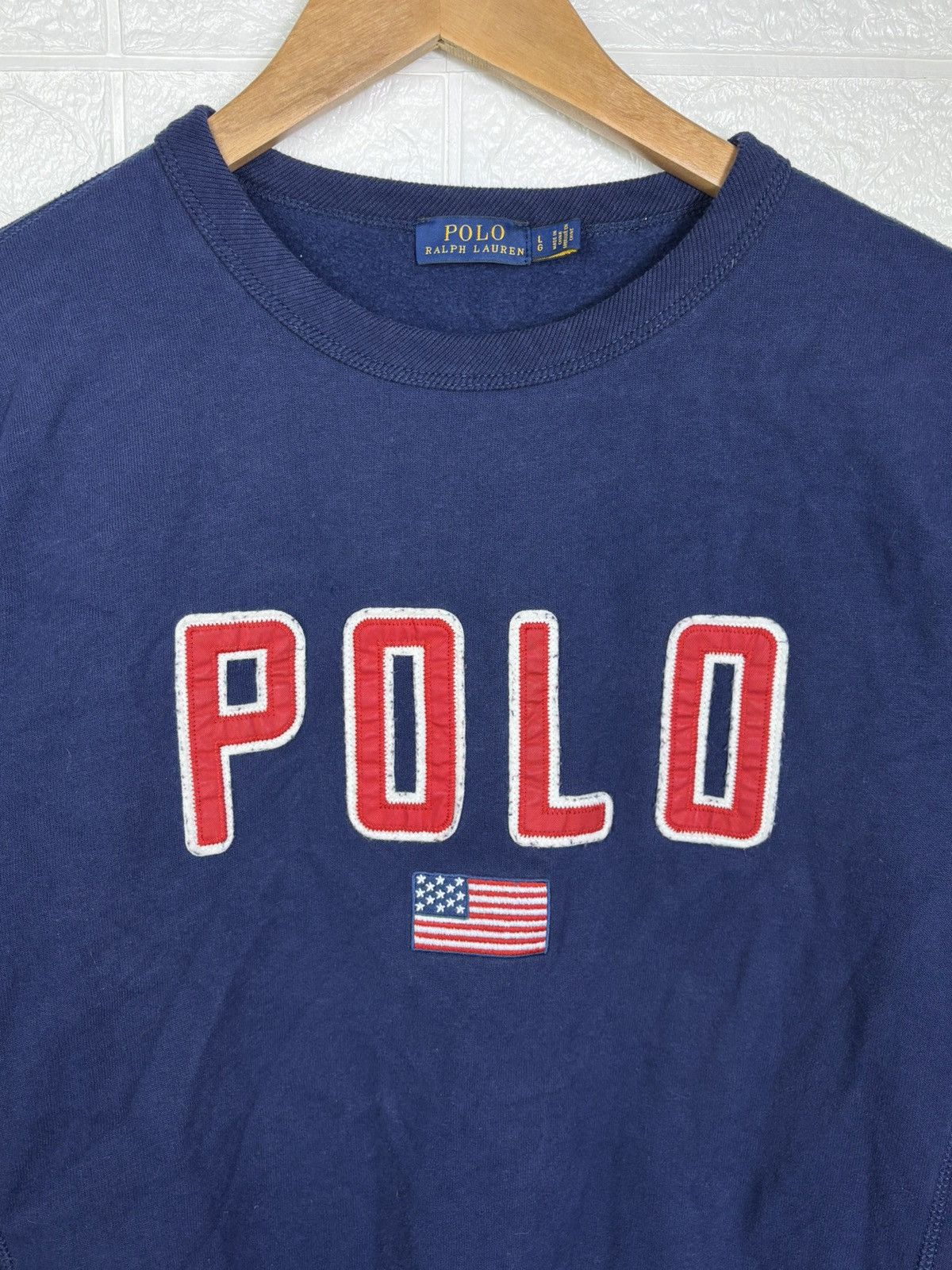 Polo Ralph Lauren Polo Ralph Lauren Sweatshirt Logo Womens Size L Size L / US 10 / IT 46 - 6 Thumbnail