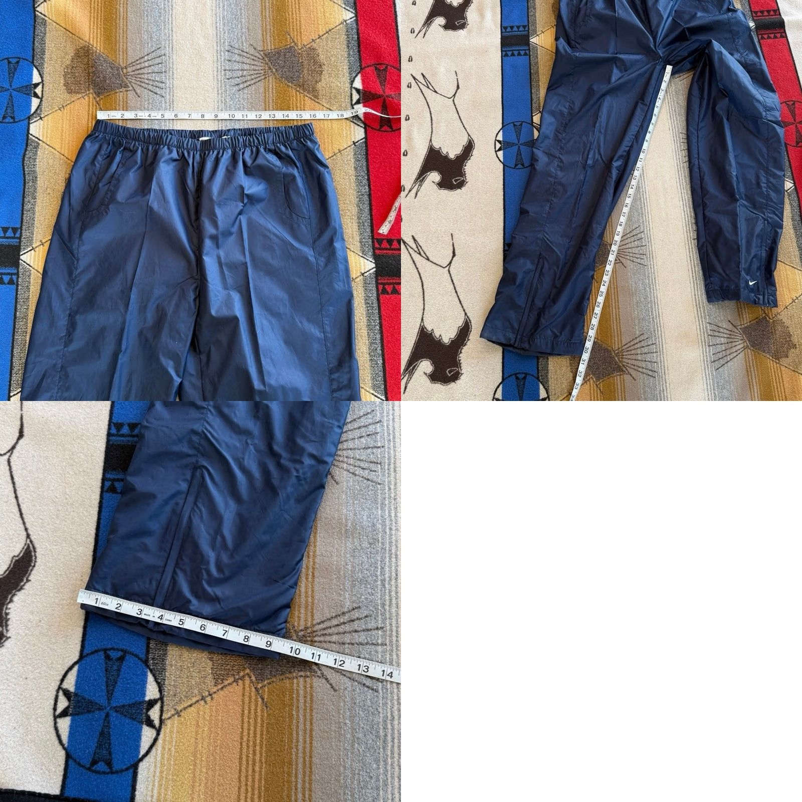 Nike Vintage Y2K Womens Nike Swishy Sweatpants Size Large (12-14) Gym Workout Lift Size 36" / US 14 / IT 50 - 8 Thumbnail