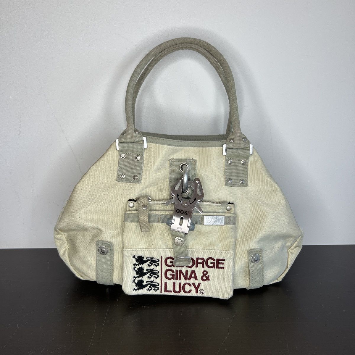 George Gina & Lucy George Gina Lucy GGL Shoulder Crossbody Vintage Bag Beige Size ONE SIZE - 1 Thumbnail