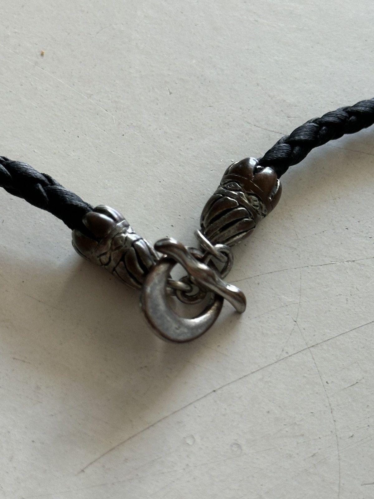 Japanese Brand × Jewelry Native Eagle/ Feathers Pendant Leather Necklace Size ONE SIZE - 9 Thumbnail