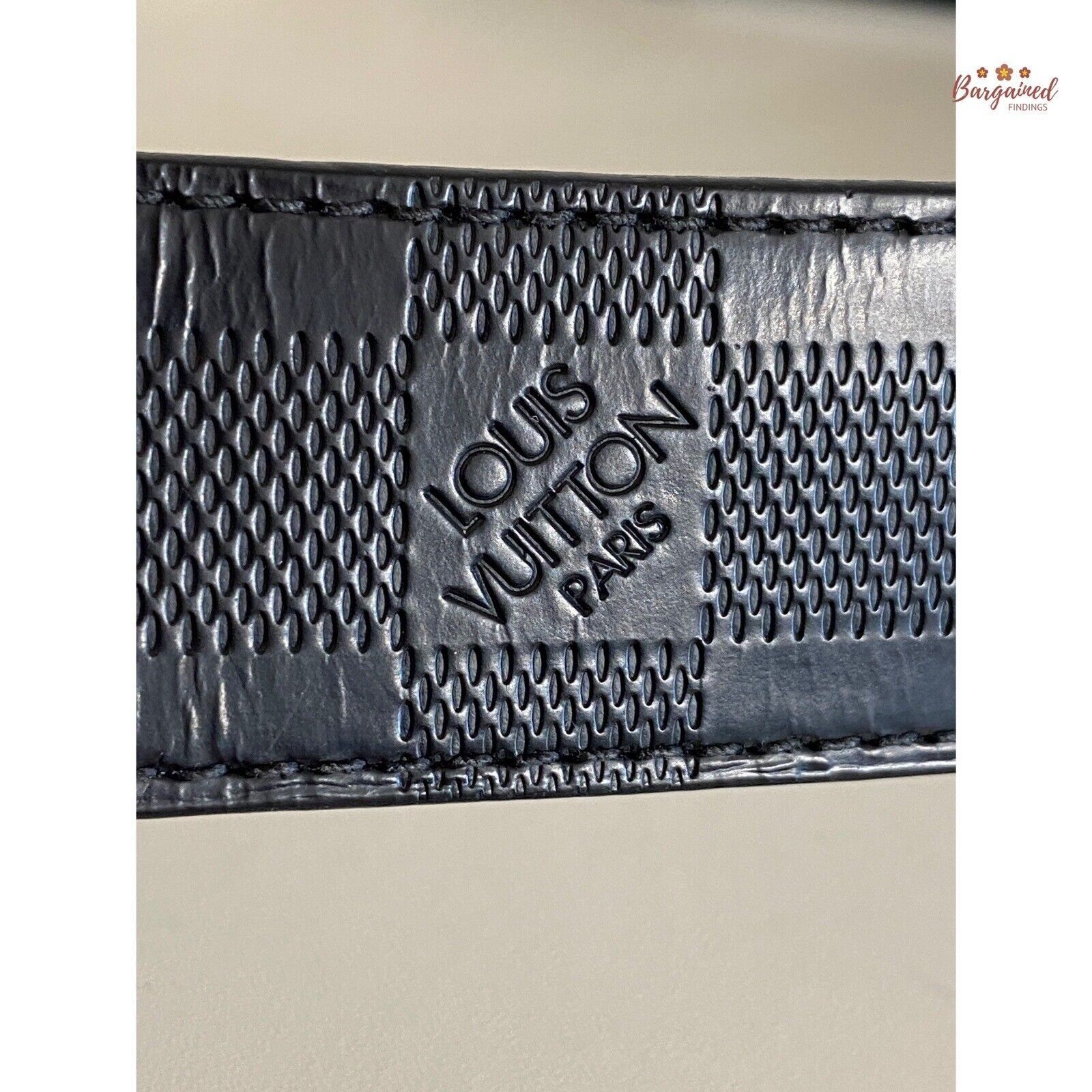 Louis Vuitton Louis Vuitton Leather Damier Infini Ceinture Boston Belt Size 32 - 8 Thumbnail