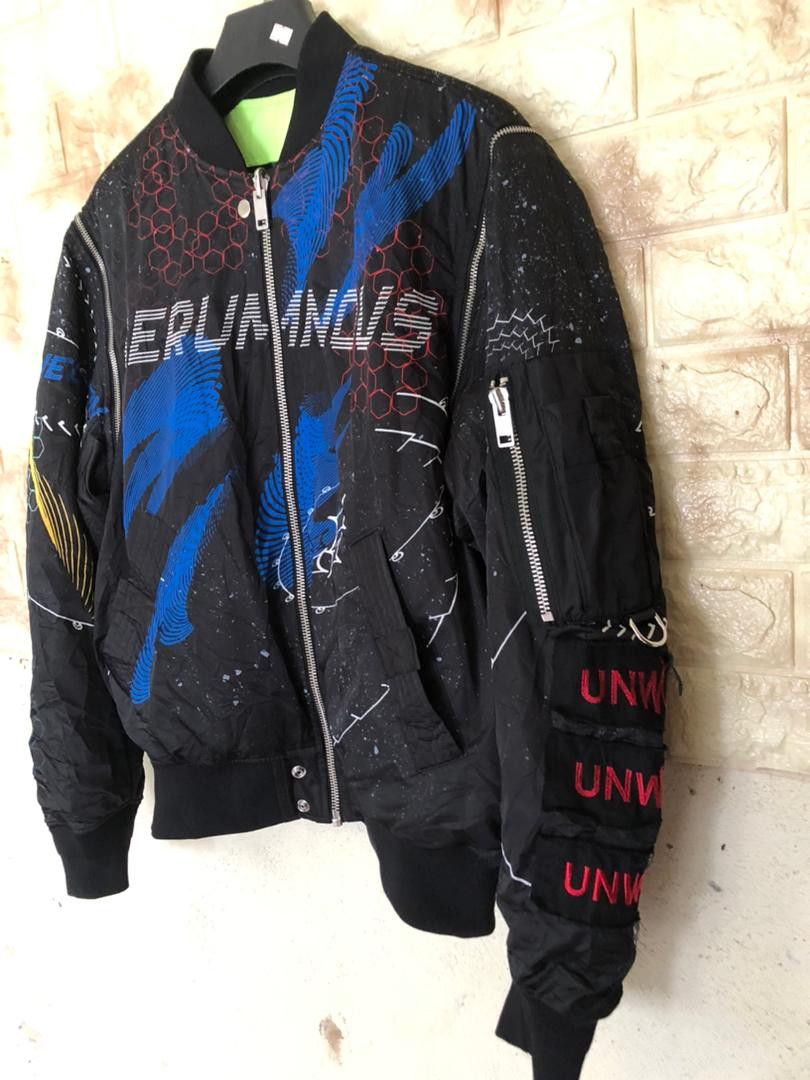 Diesel Diesel Aerumnous Introjection Bomber Jacket Size US L / EU 52-54 / 3 - 4 Thumbnail