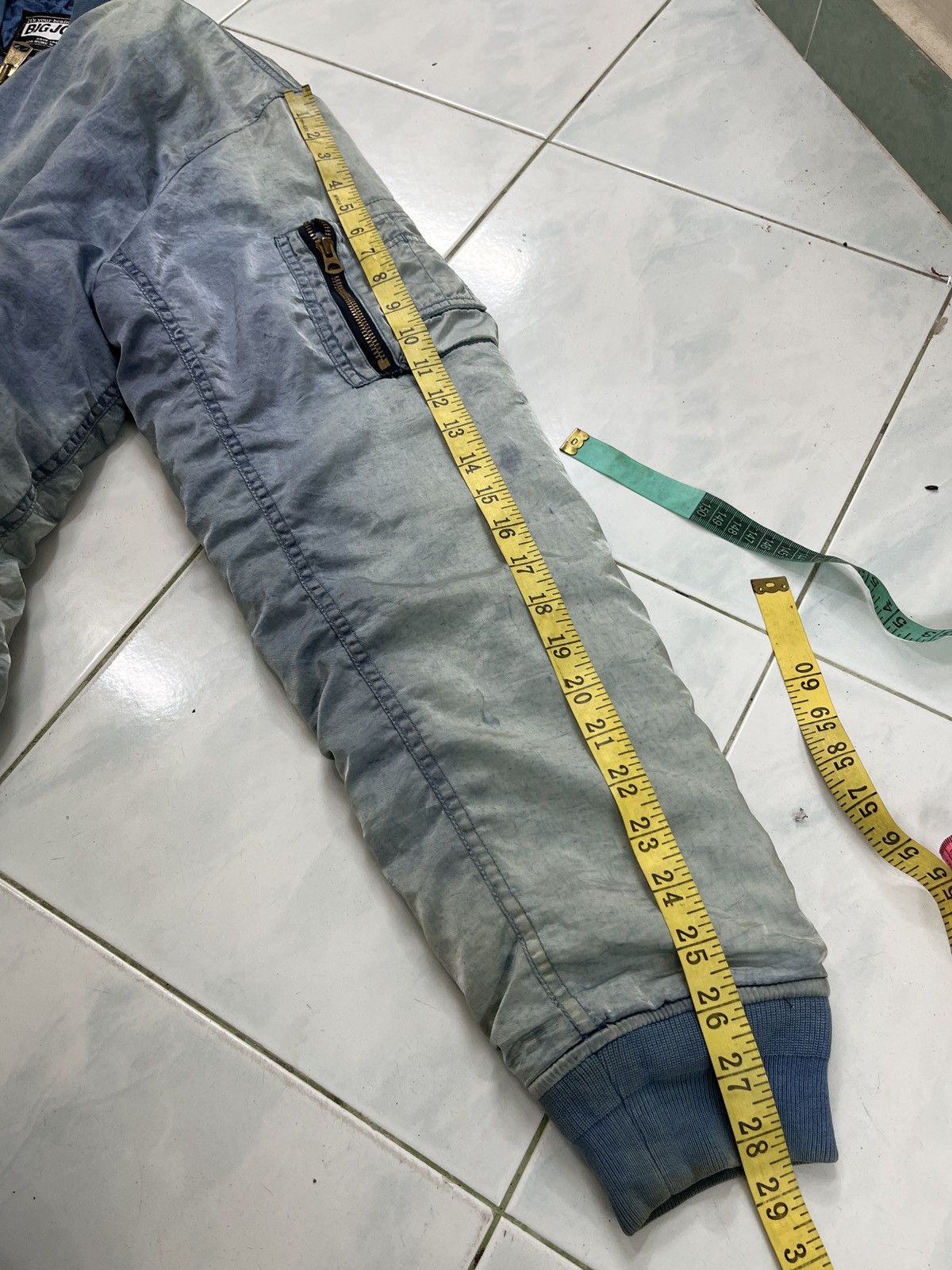Vintage 🔥🔥🔥ARCHIVE VINTAGE SUN FADED BIG JOHN MA 1 JACKET Size US L / EU 52-54 / 3 - 17 Thumbnail