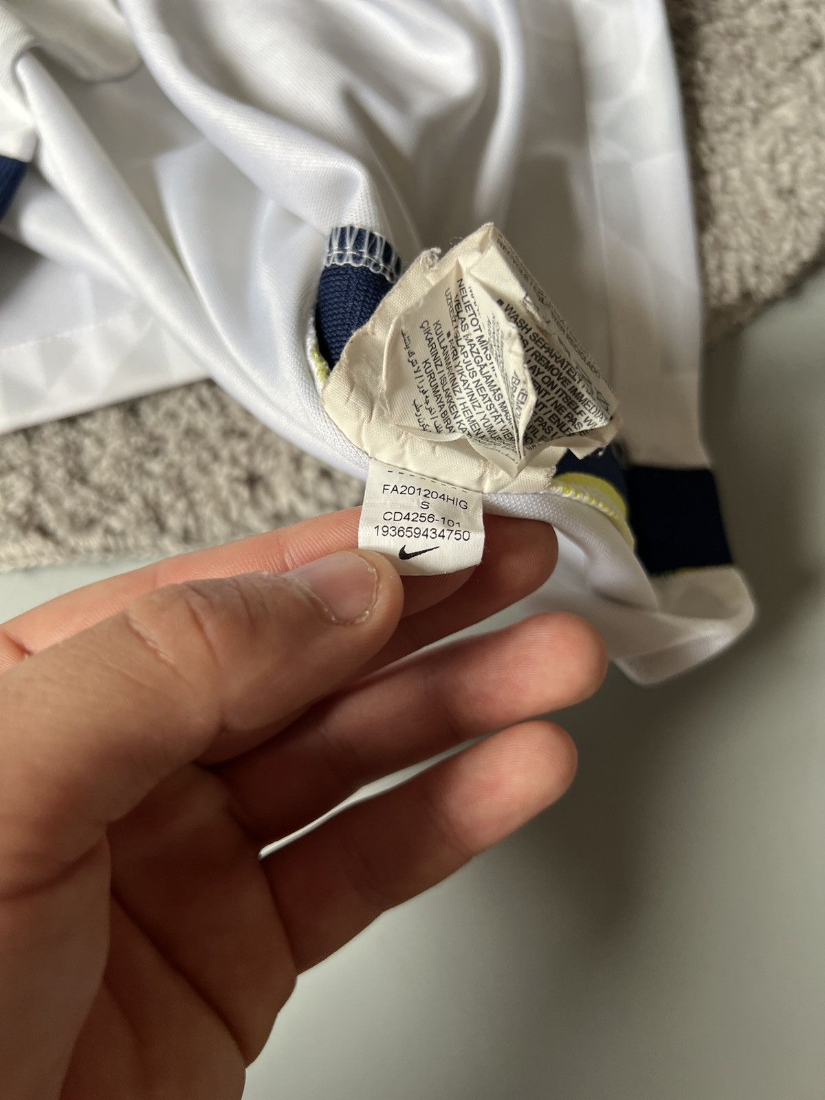 Nike × Vintage Tottenham Nike 2019/2020 football jersey Hotspur Size US S / EU 44-46 / 1 - 10 Thumbnail