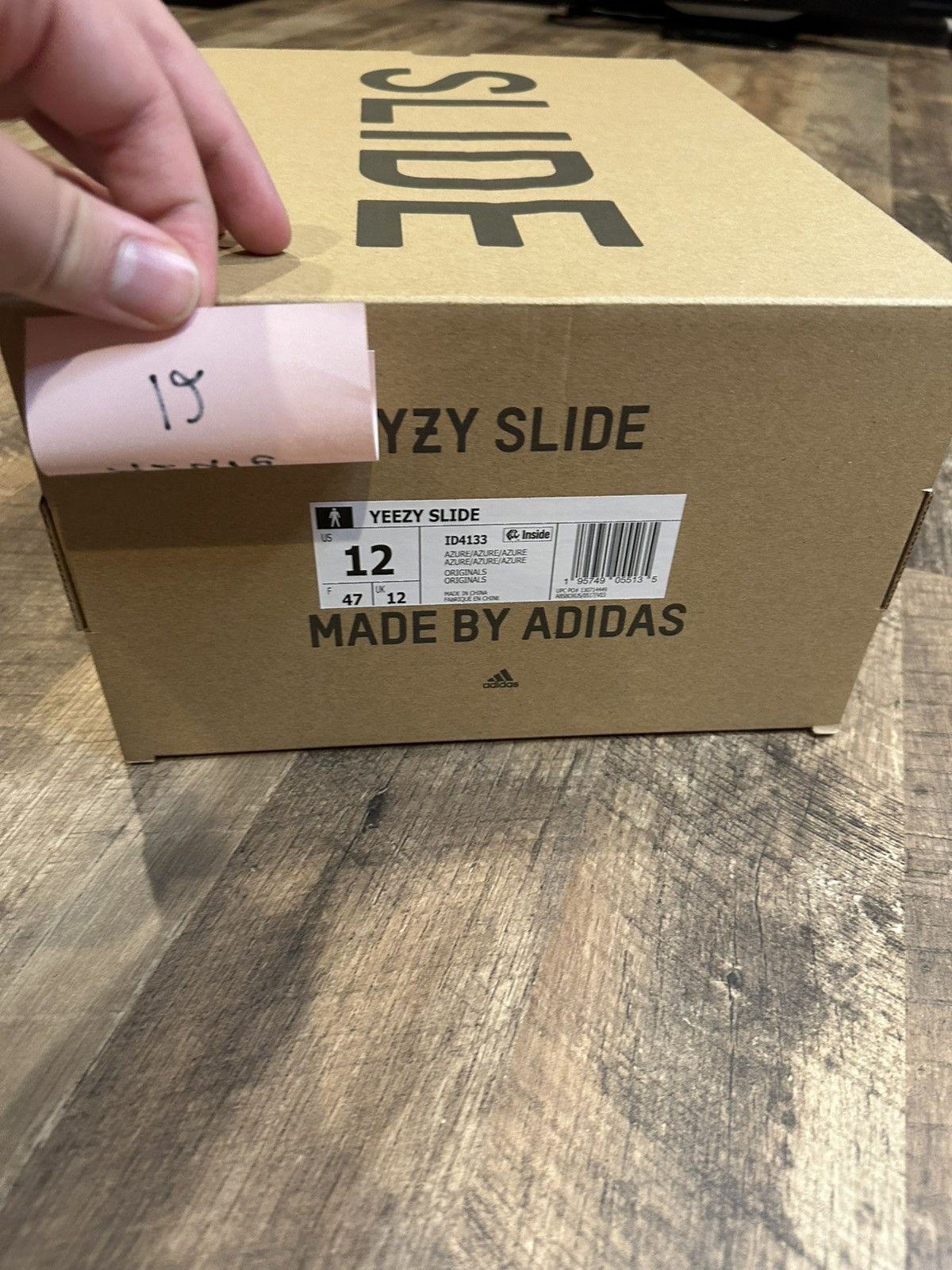 Adidas Adidas Yeezy Slides ‘Azure’ 2023 Size 12 Brand New YZY Size US 12 / EU 45 - 7 Thumbnail
